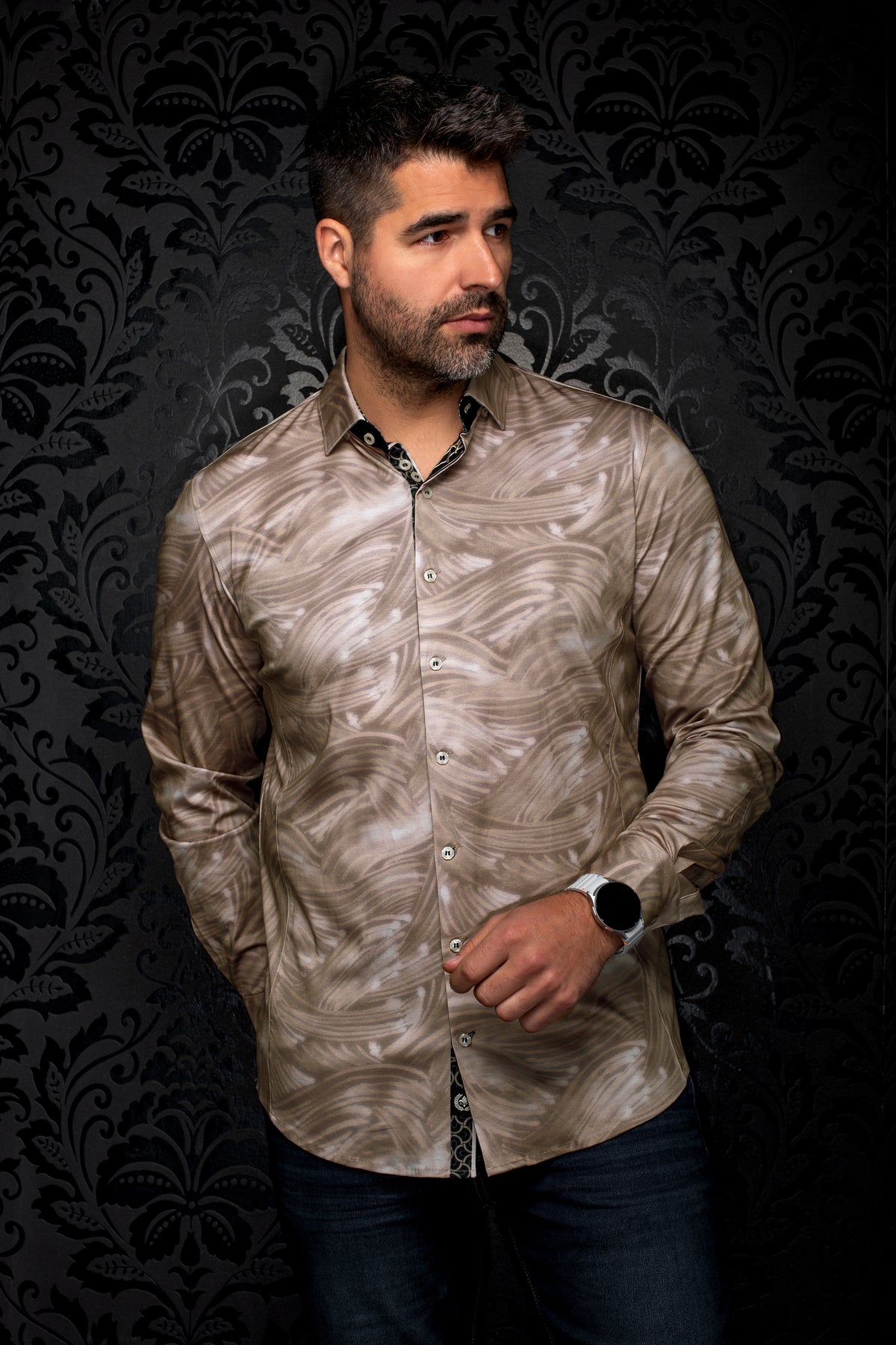 Shirt  SEINE, Stone