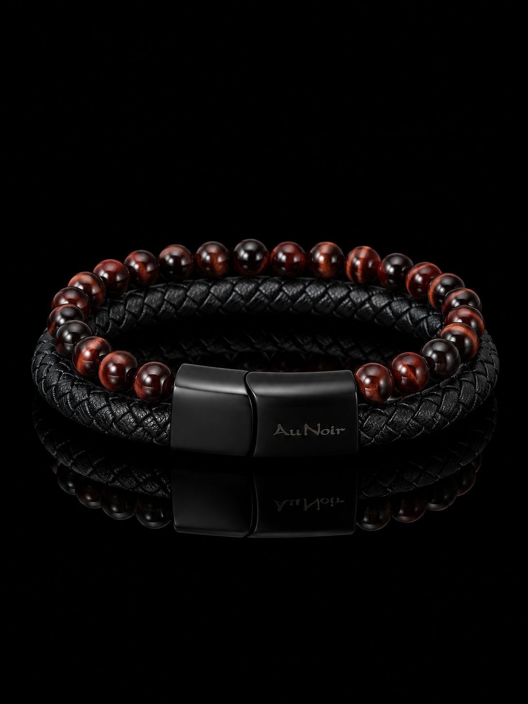 BRACELET SQUAD, Black Red Tiger