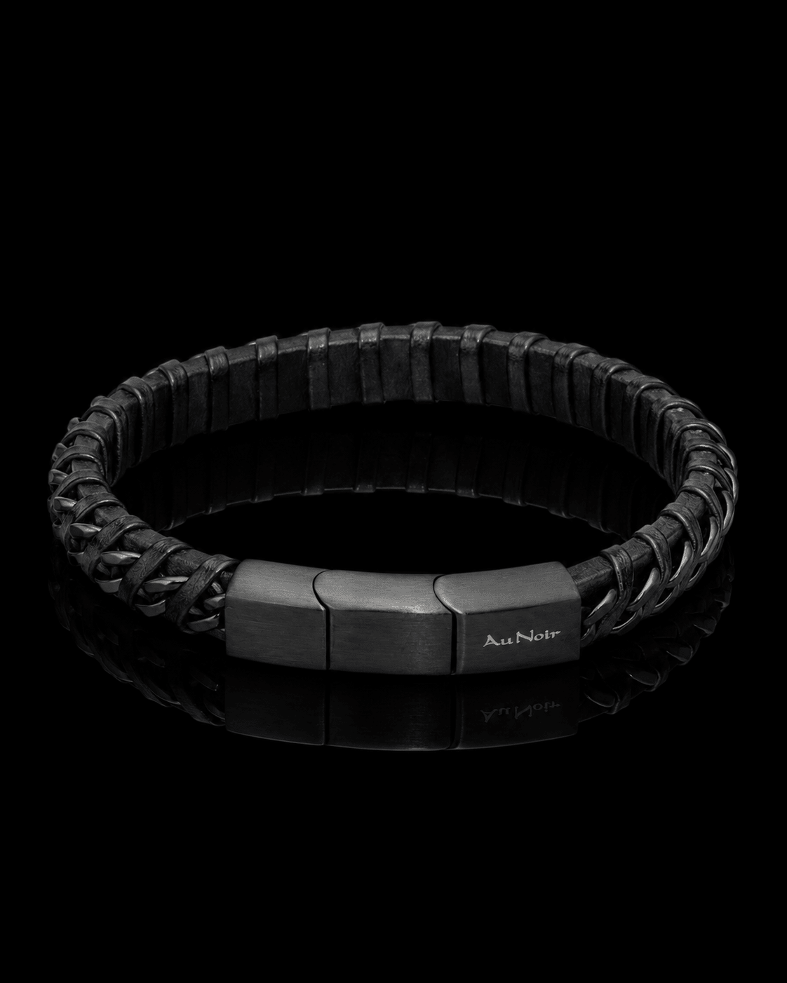 IRON BRACELET, Black - AU NOIR