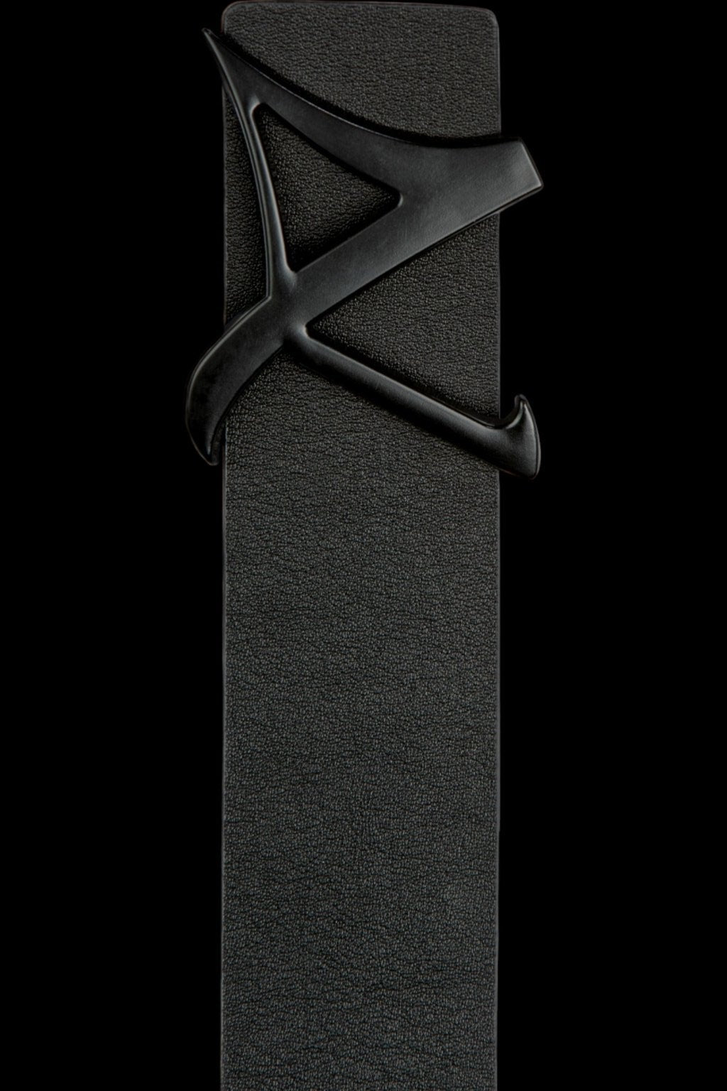 CINTURÓN REVERSIBLE | SHELBY BLACK, negro - AU NOIR