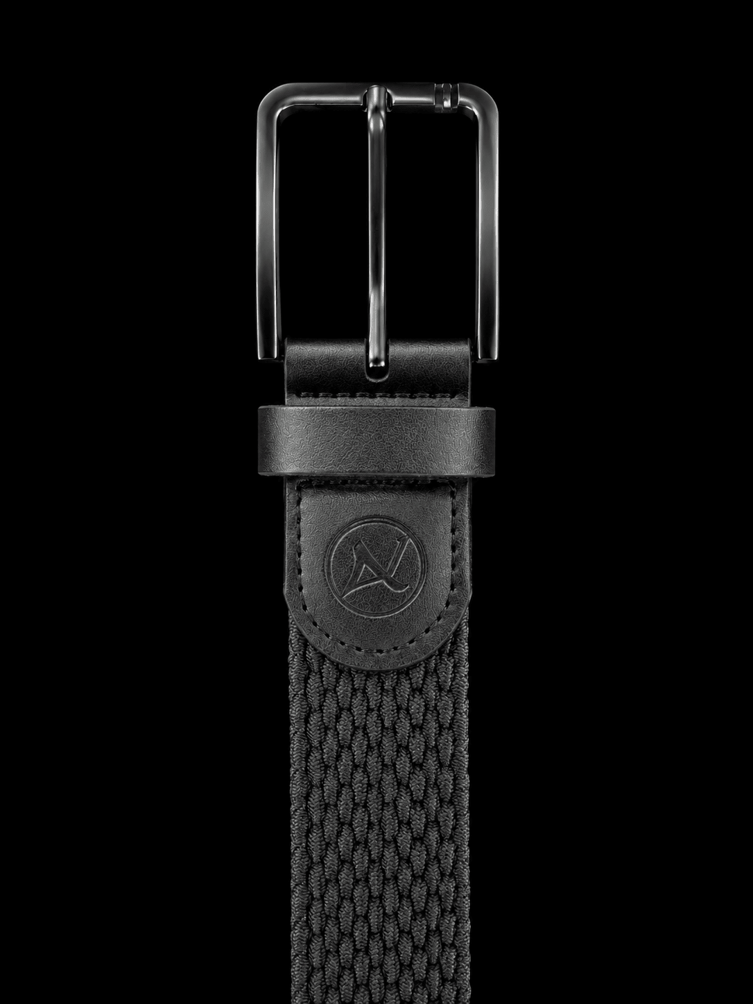 CEINTURE TRESSÉE | MANGUSTA BLACK GUNMETAL - AU NOIR