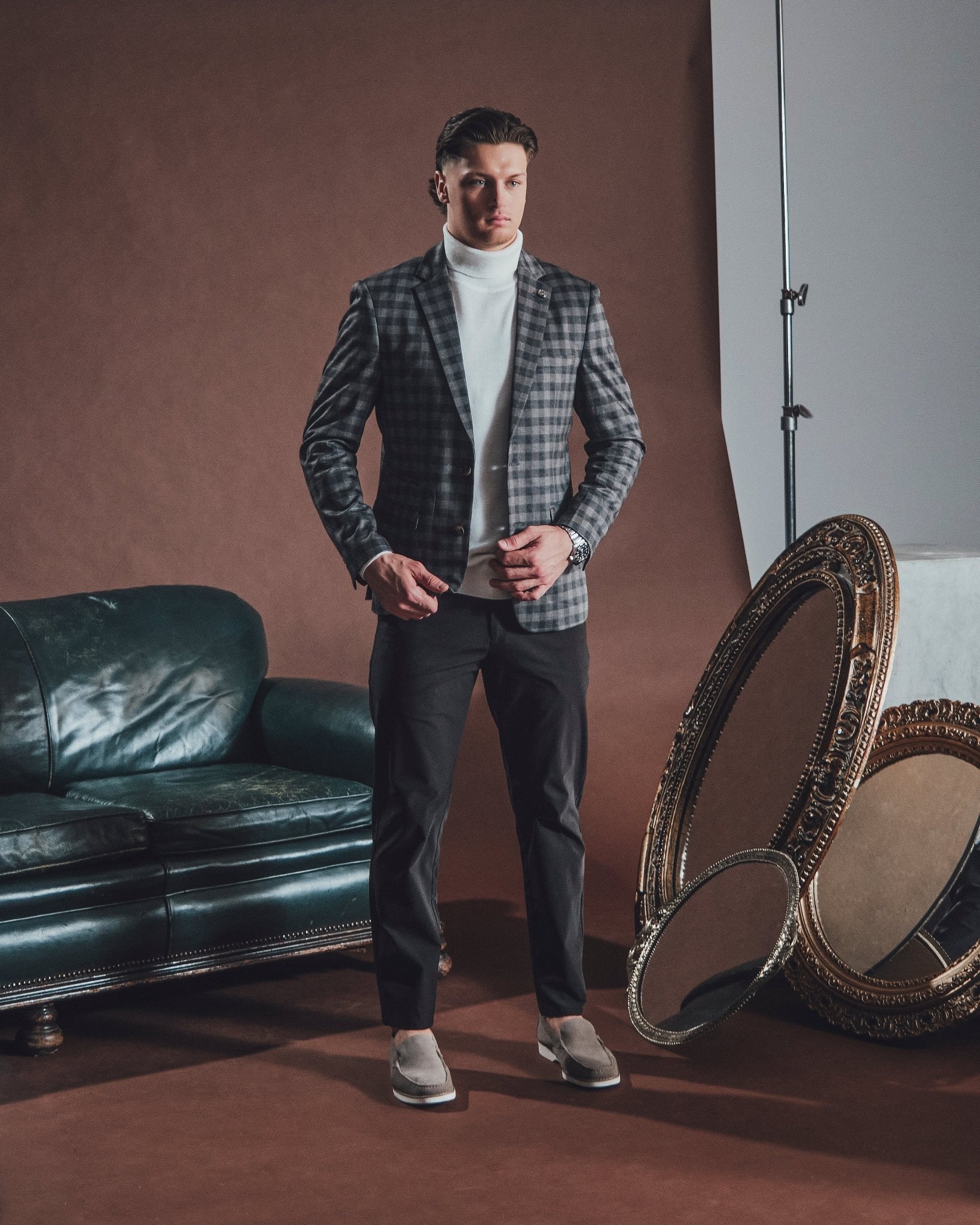 MERINOS WOOL CHANDAIL | ARKANES, Cream - AU NOIR