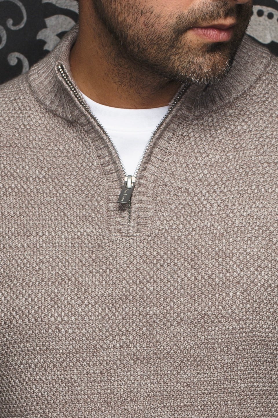 JERSEY DE LANA MERINO | VOGAR, piedra - AU NOIR