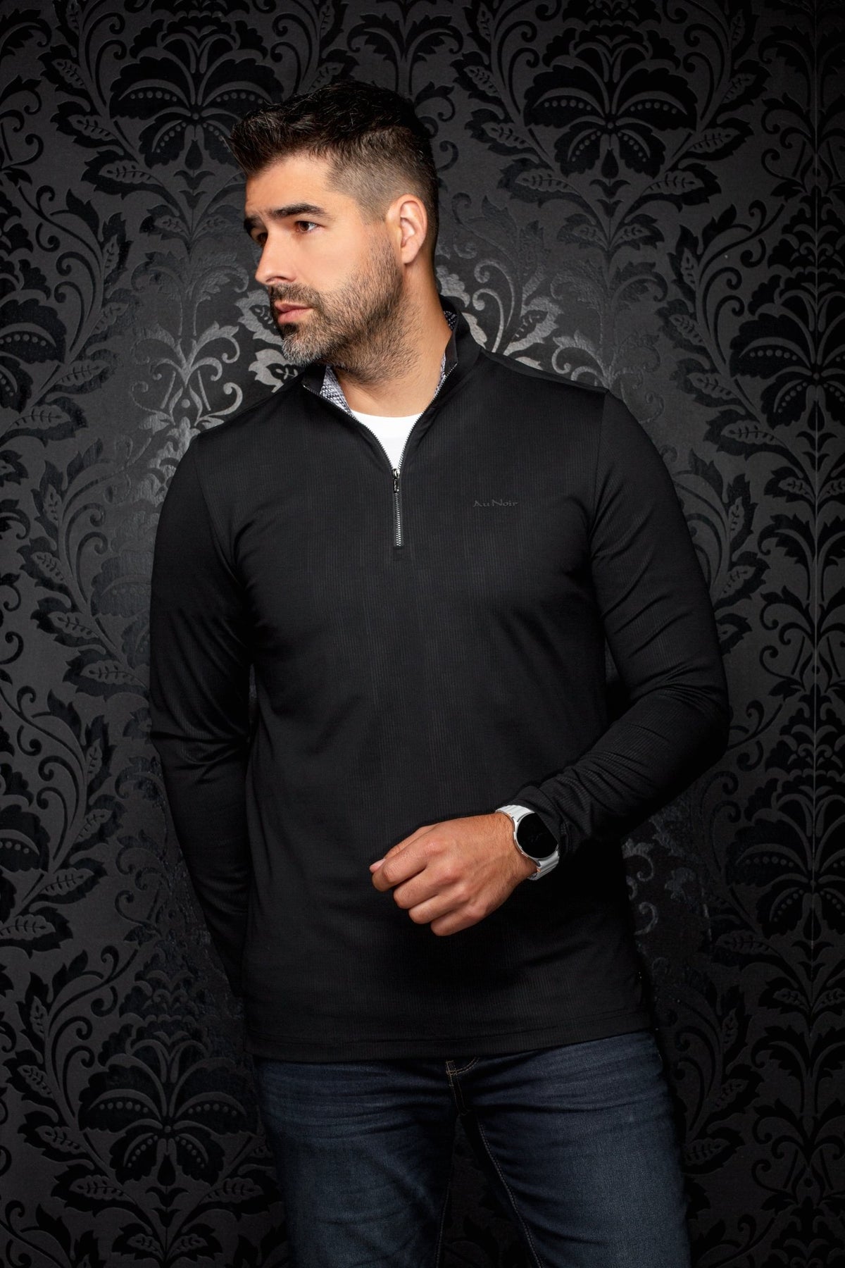 CHANDAIL SPORT | BONNEFOI, Black - AU NOIR