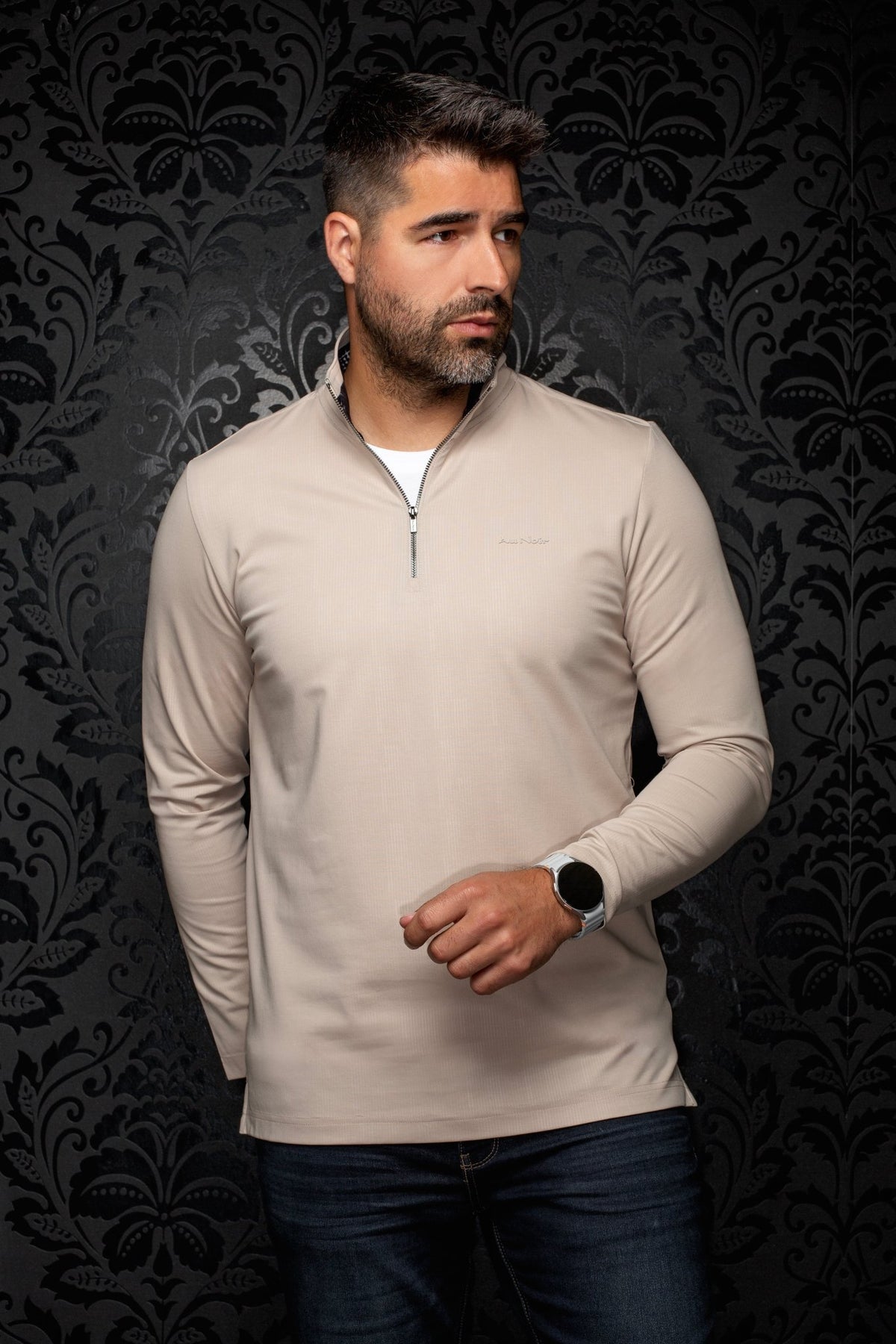 CHANDAIL SPORT | BONNEFOI, Stone - AU NOIR