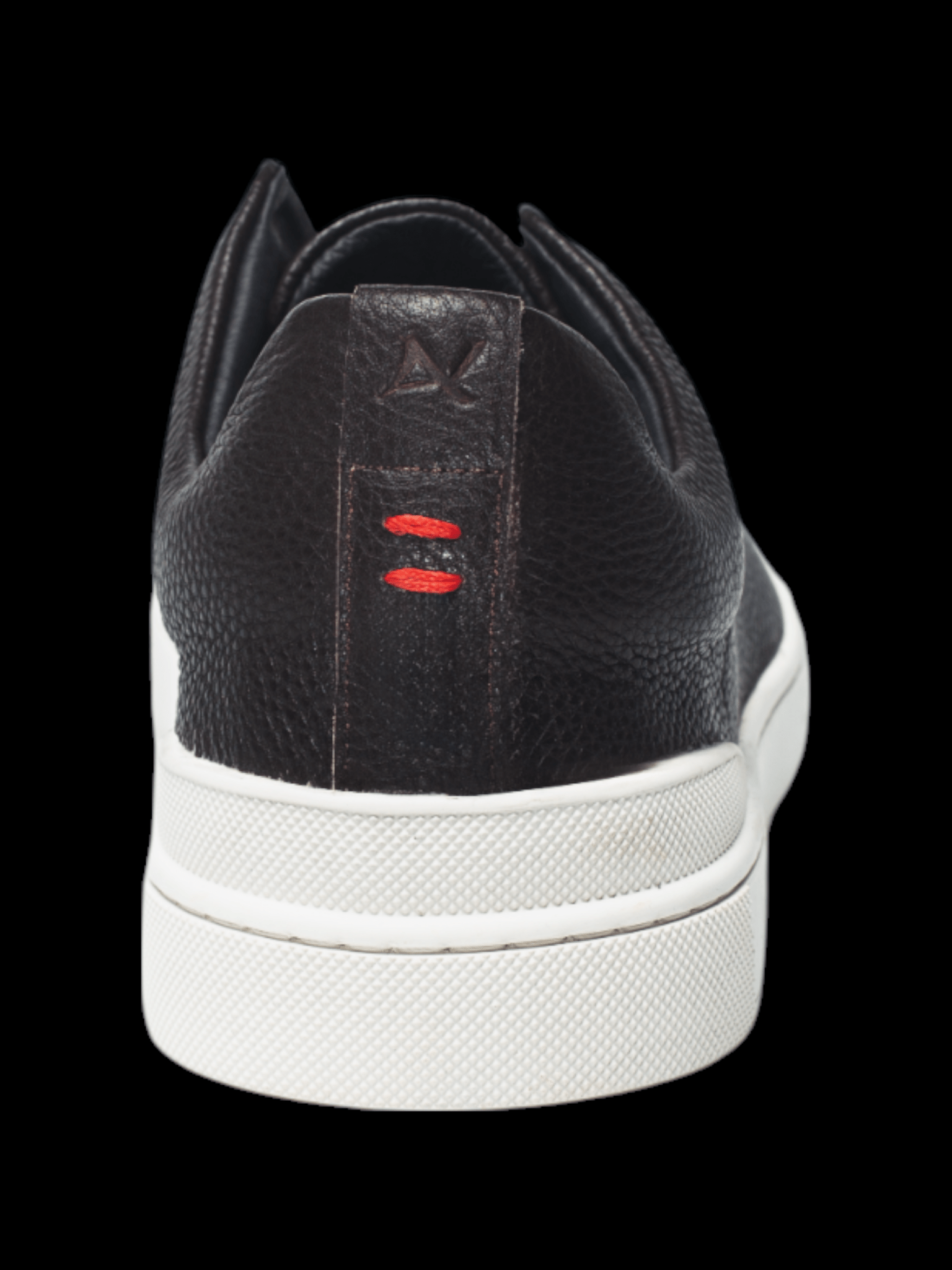 SLIP LEATHER SHOES - ON | HOLDEN, Brown - AU NOIR