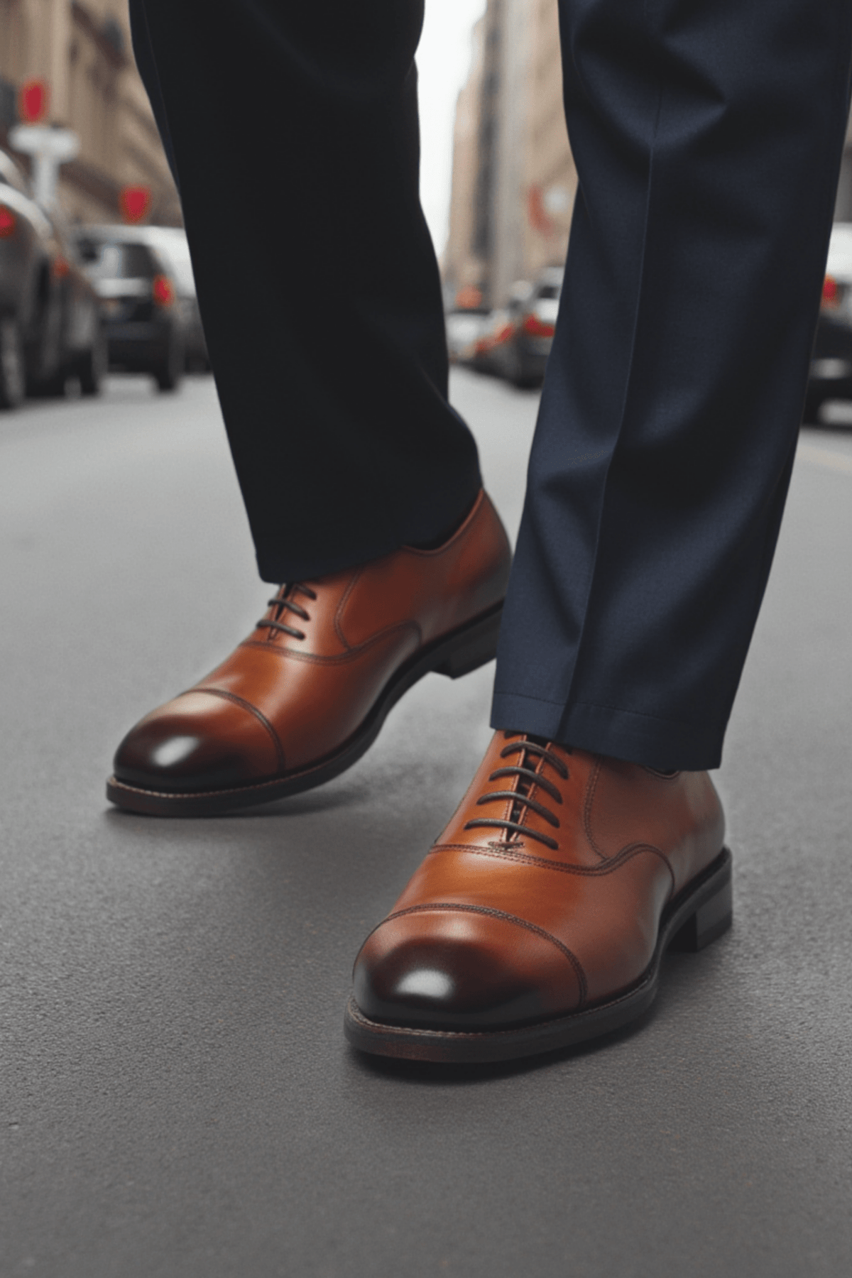 CHAUSSURE HABILLÉ | MONROE, Cognac - AU NOIR