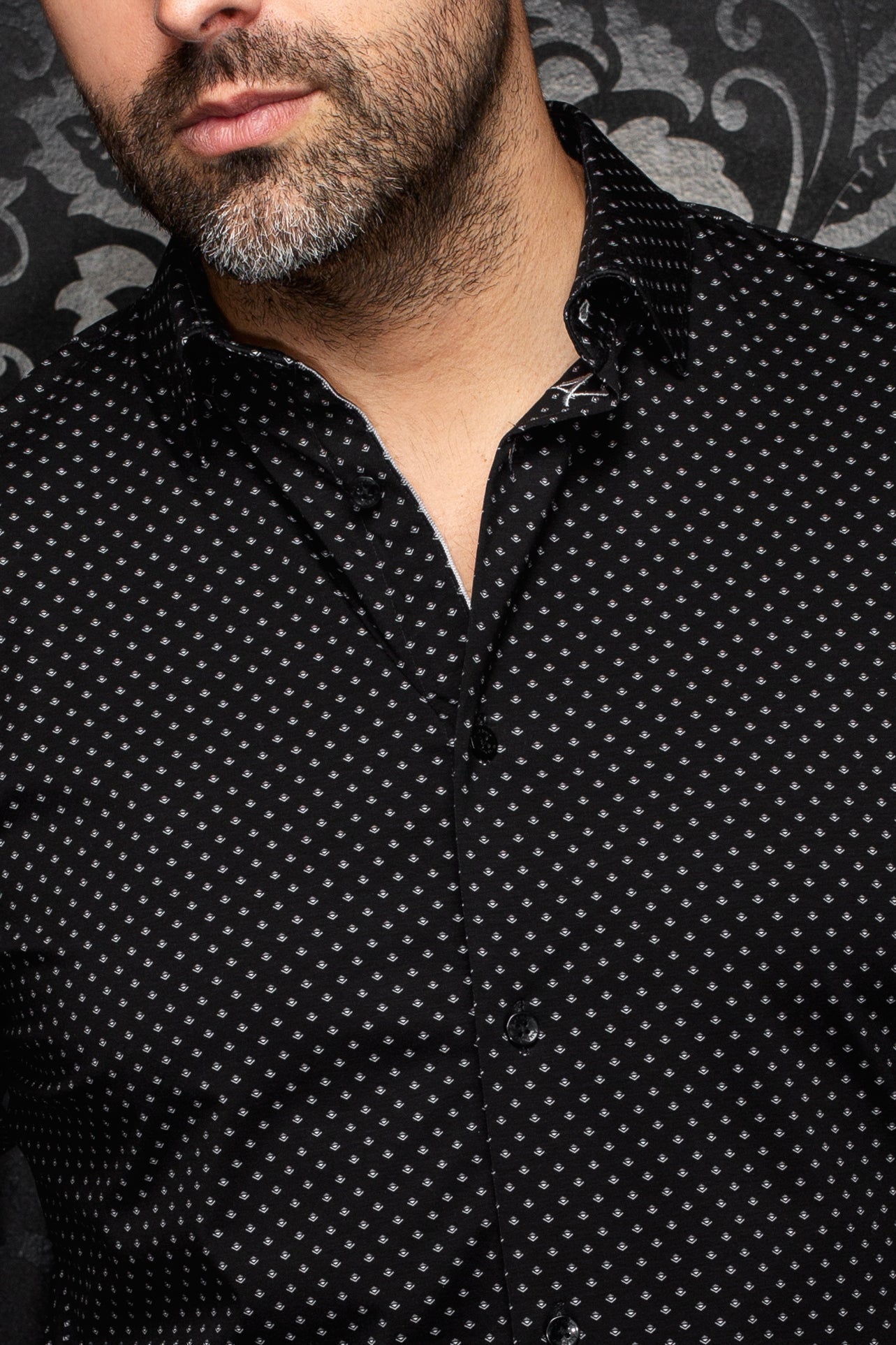 Shirt  ALEXANDER-FAN, Black - AU NOIR