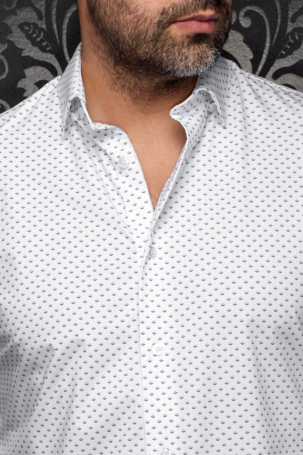 Camisa  ALEXANDER-FAN, Blanca - AU NOIR