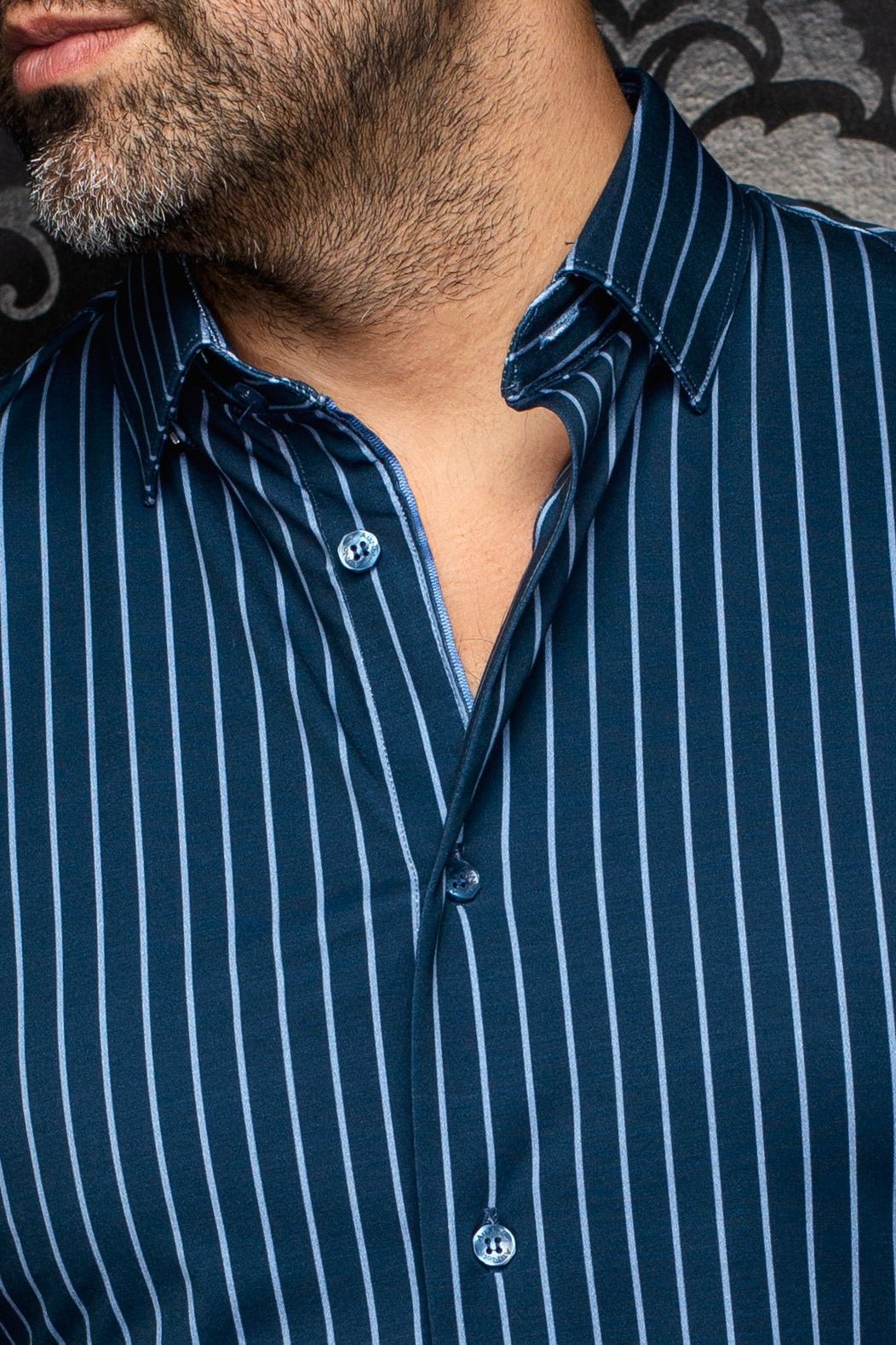 CHEMISE | ALEXANDER MSP, Navy Denim - AU NOIR