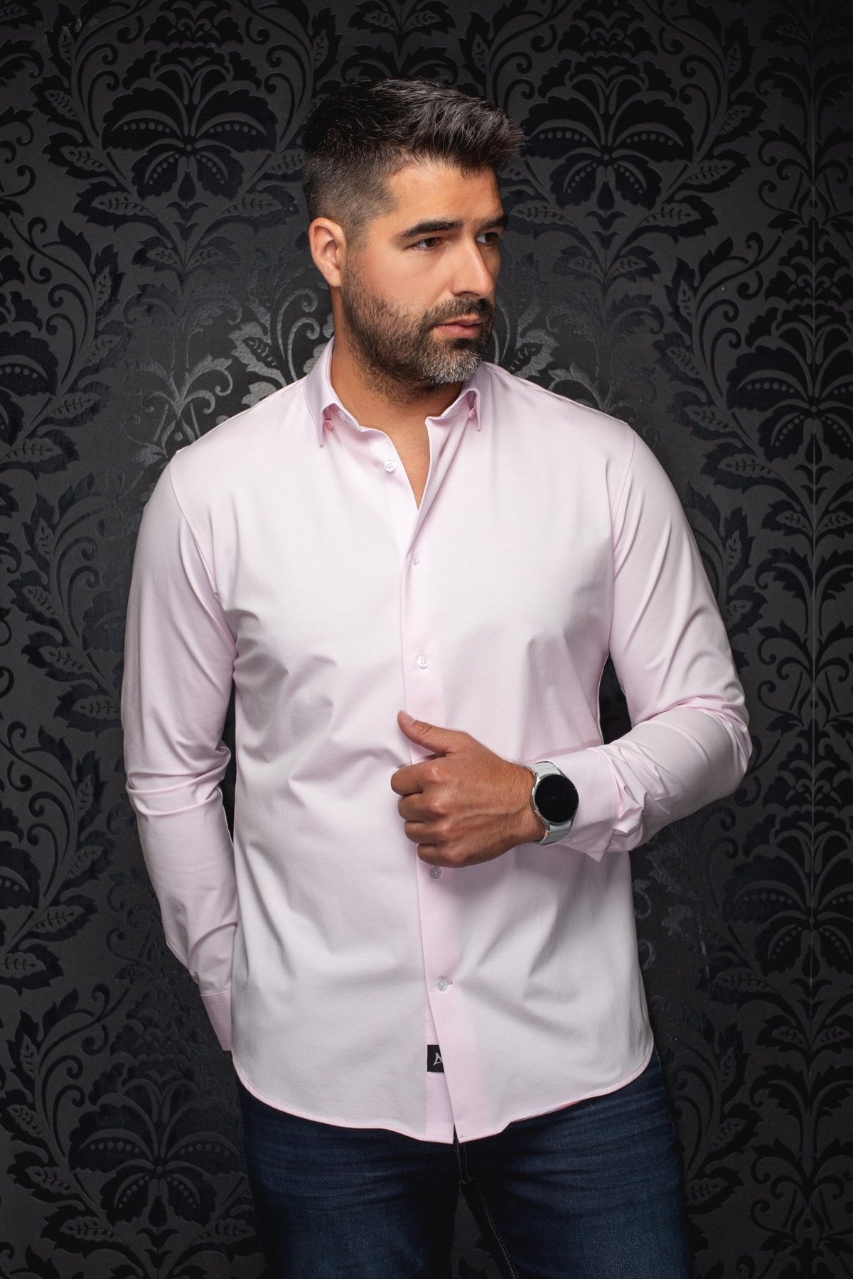 Chemise | ALEXANDER-SLD, Pale Pink - AU NOIR
