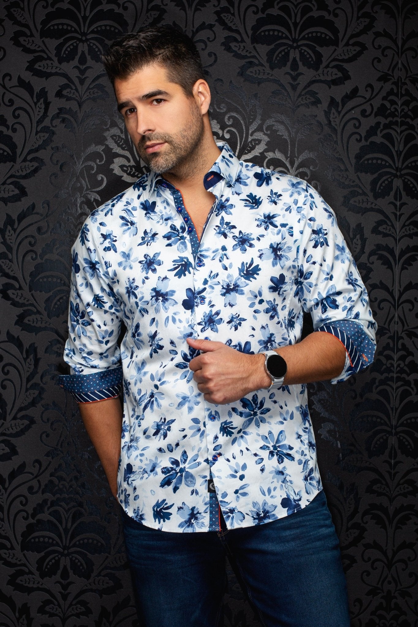 CHEMISE | AMARO, Light Blue - AU NOIR