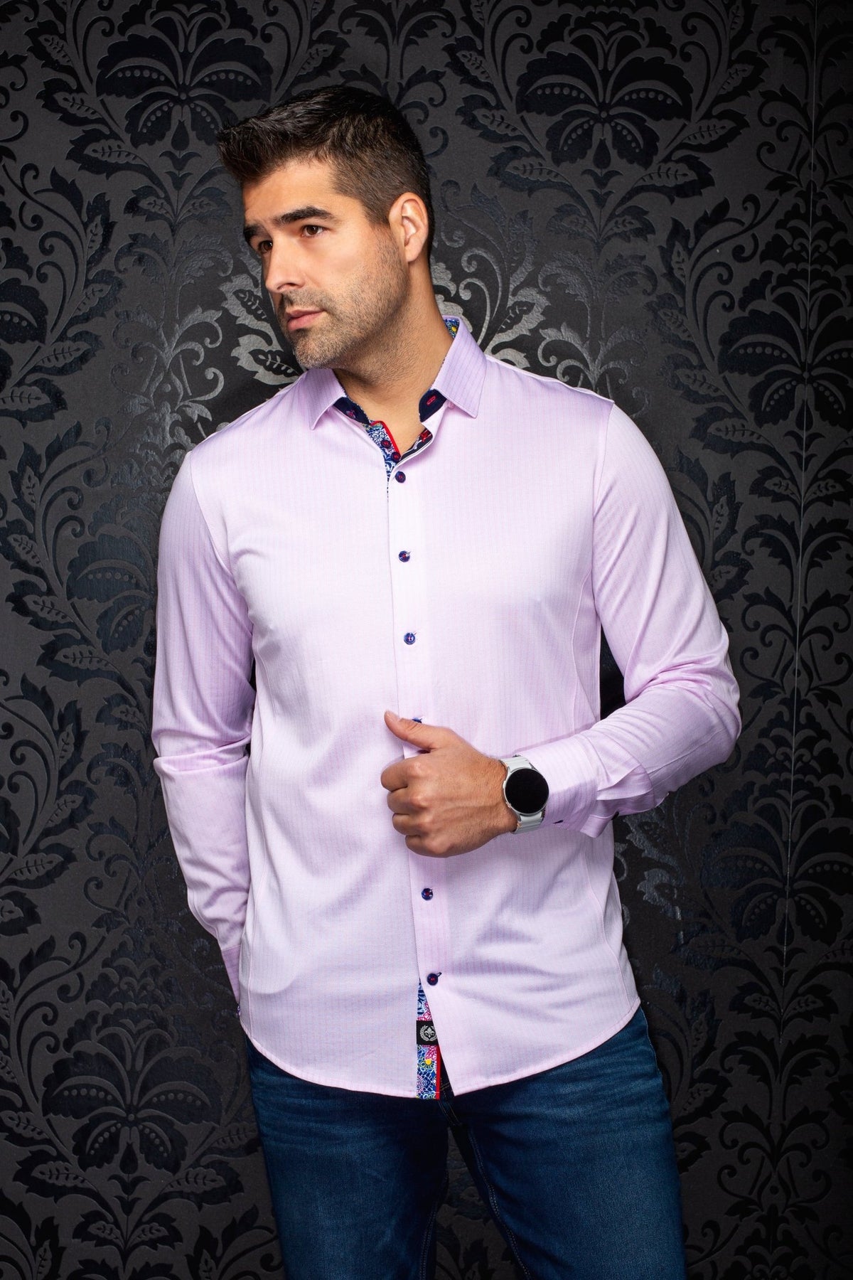 Shirt  ARID, Light Pink - AU NOIR