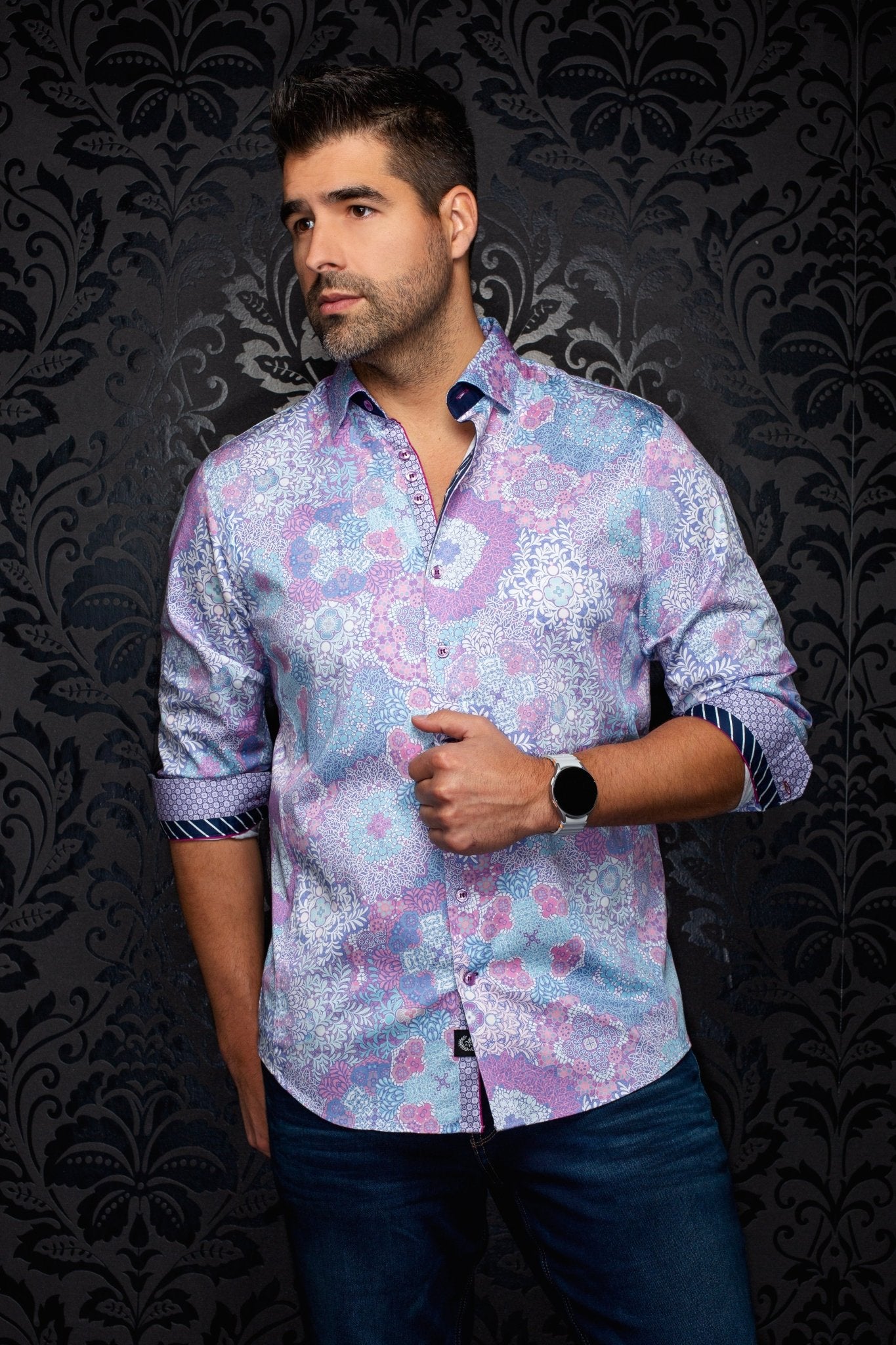 CHEMISE | ASHAR, Pink - AU NOIR