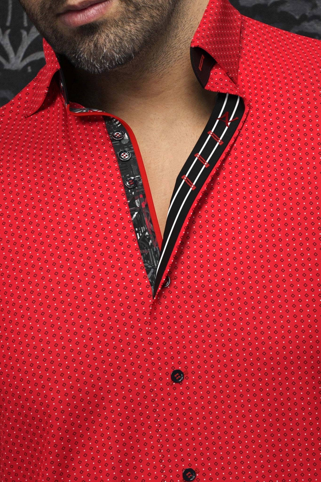 CHEMISE | BALLERINI, Red - AU NOIR