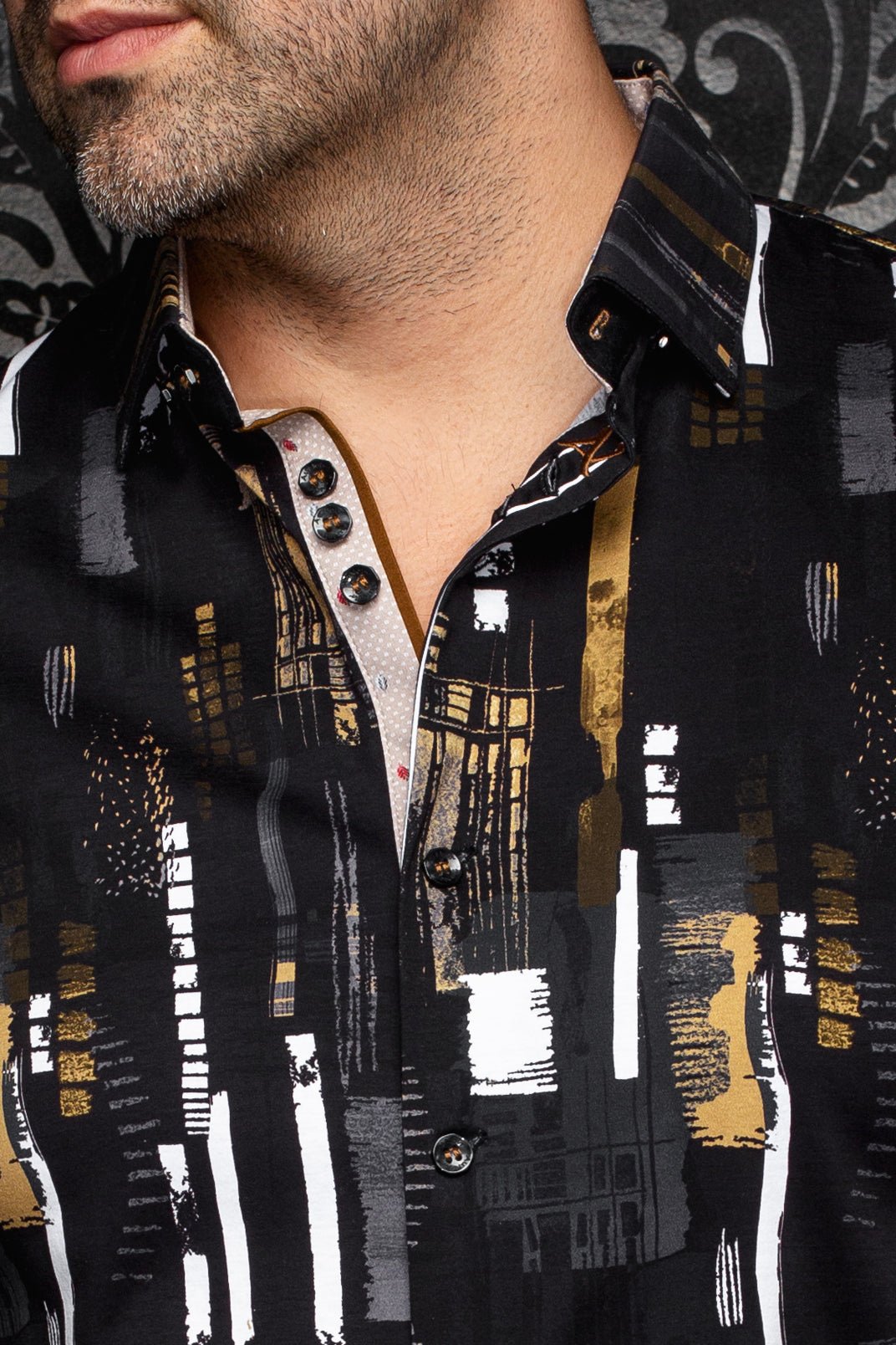 CHEMISE | BEAUMONT, Black Gold - AU NOIR