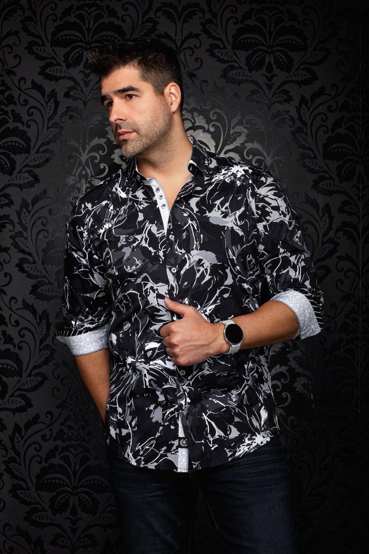 CHEMISE | BELMONTE, Black - AU NOIR