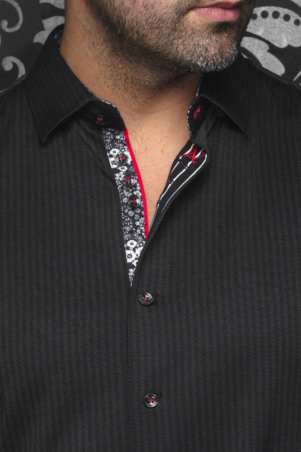 CHEMISE | BERNADO, Black - AU NOIR