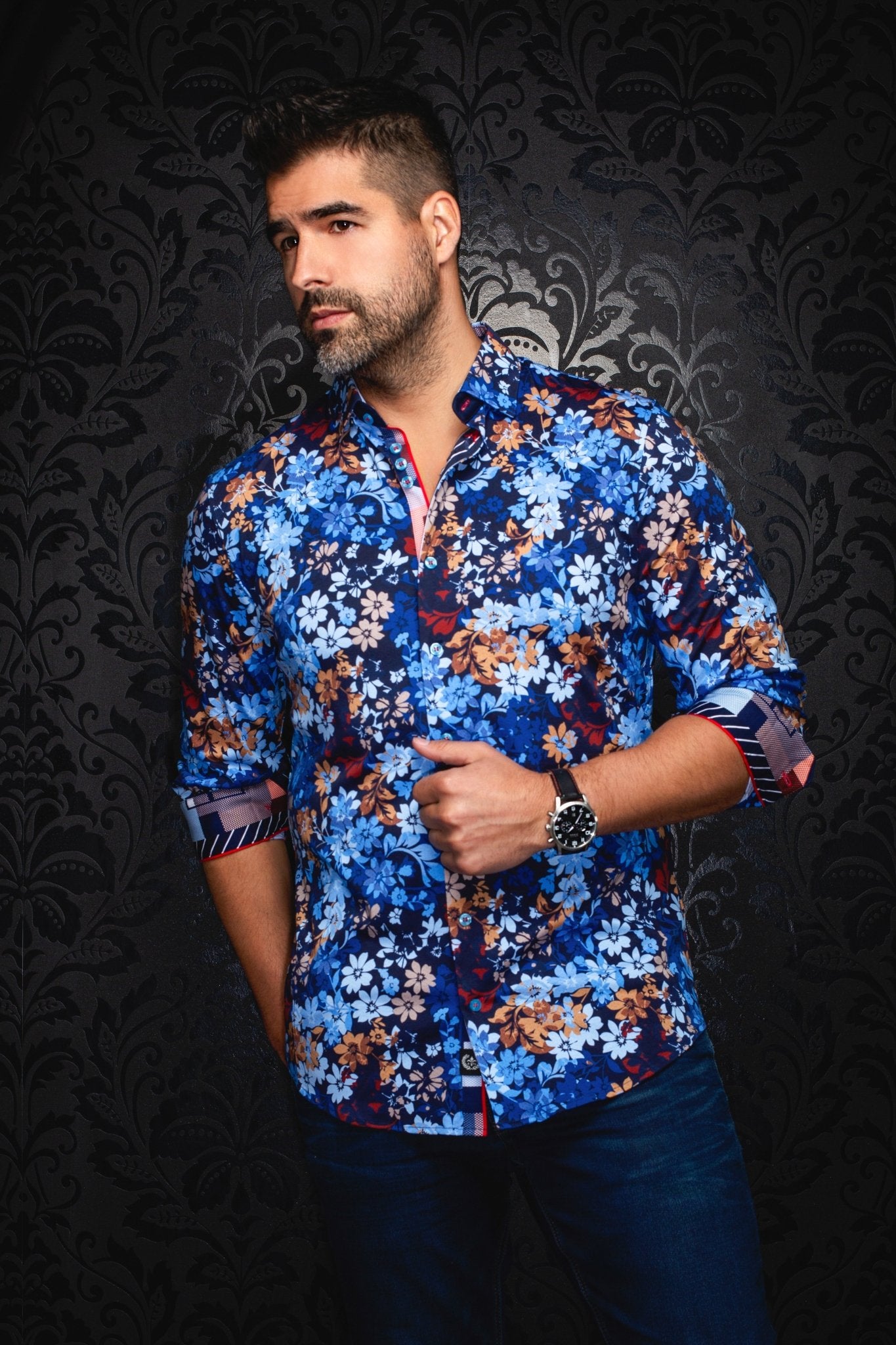 CHEMISE | BITTERSWEET, Navy - AU NOIR