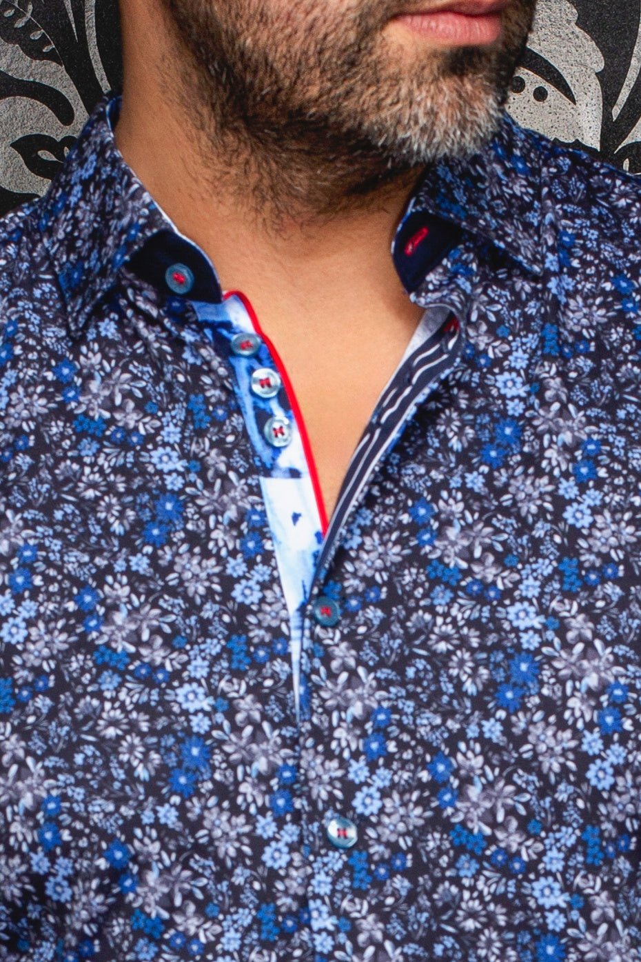 CHEMISE | BLOOM, Black Royal - AU NOIR