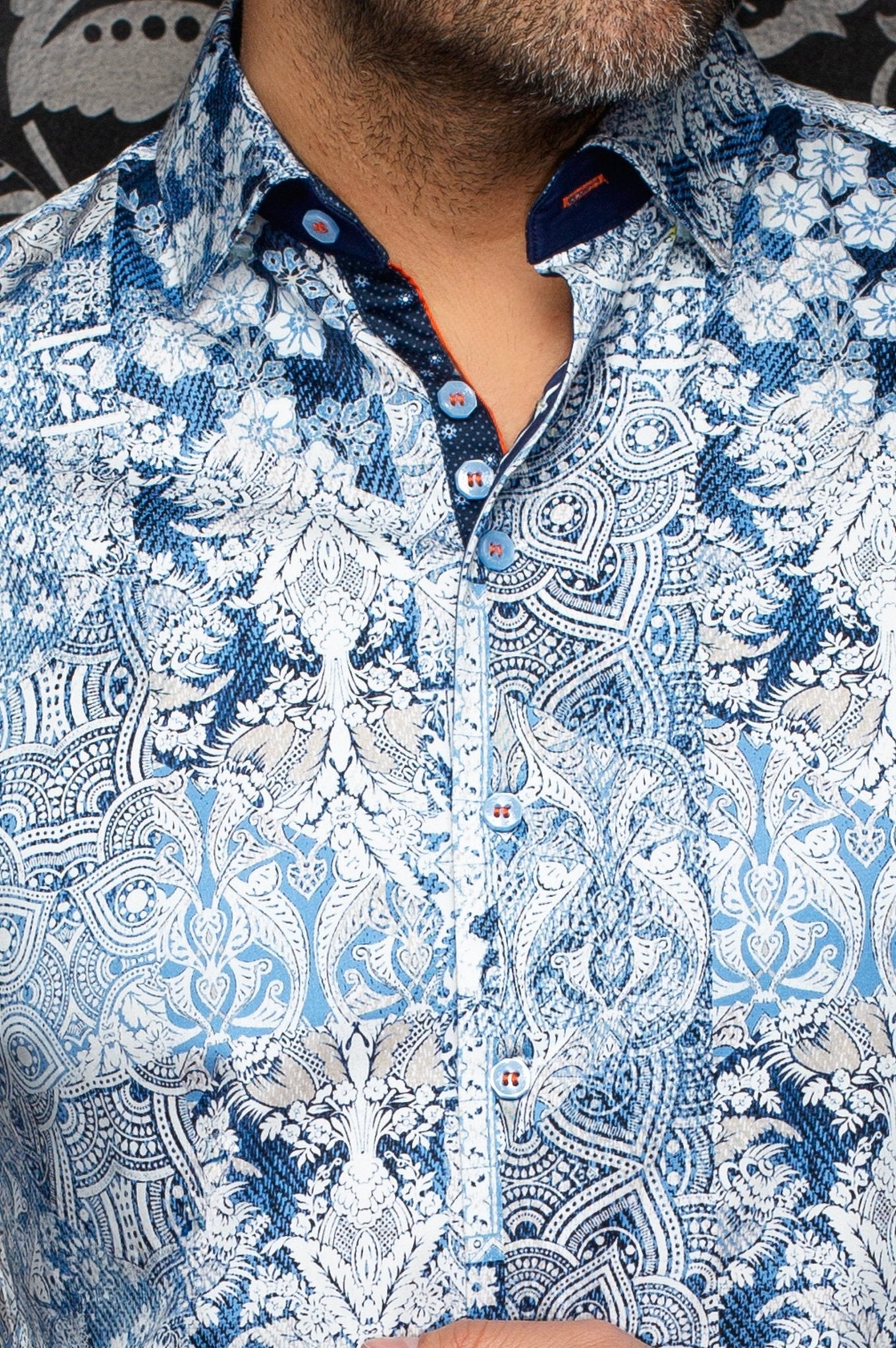 Camisa  CASCAIS, Azul - AU NOIR