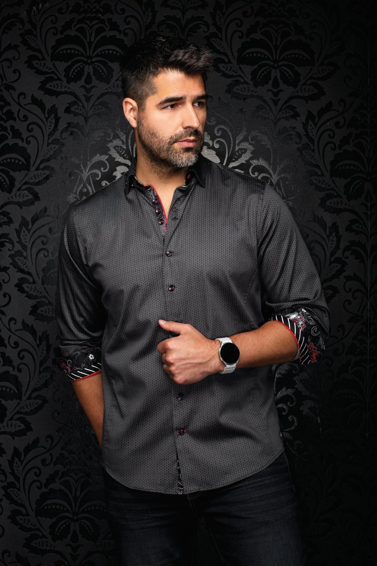 CHEMISE | CATANIA, Black - AU NOIR