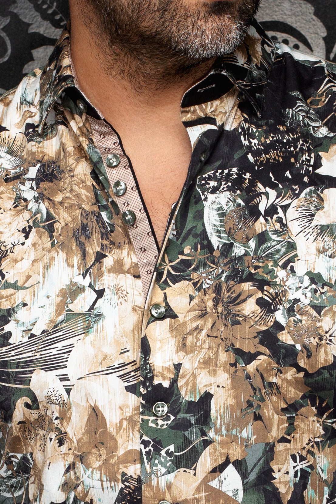 CHEMISE | CHARLTON, Olive - AU NOIR