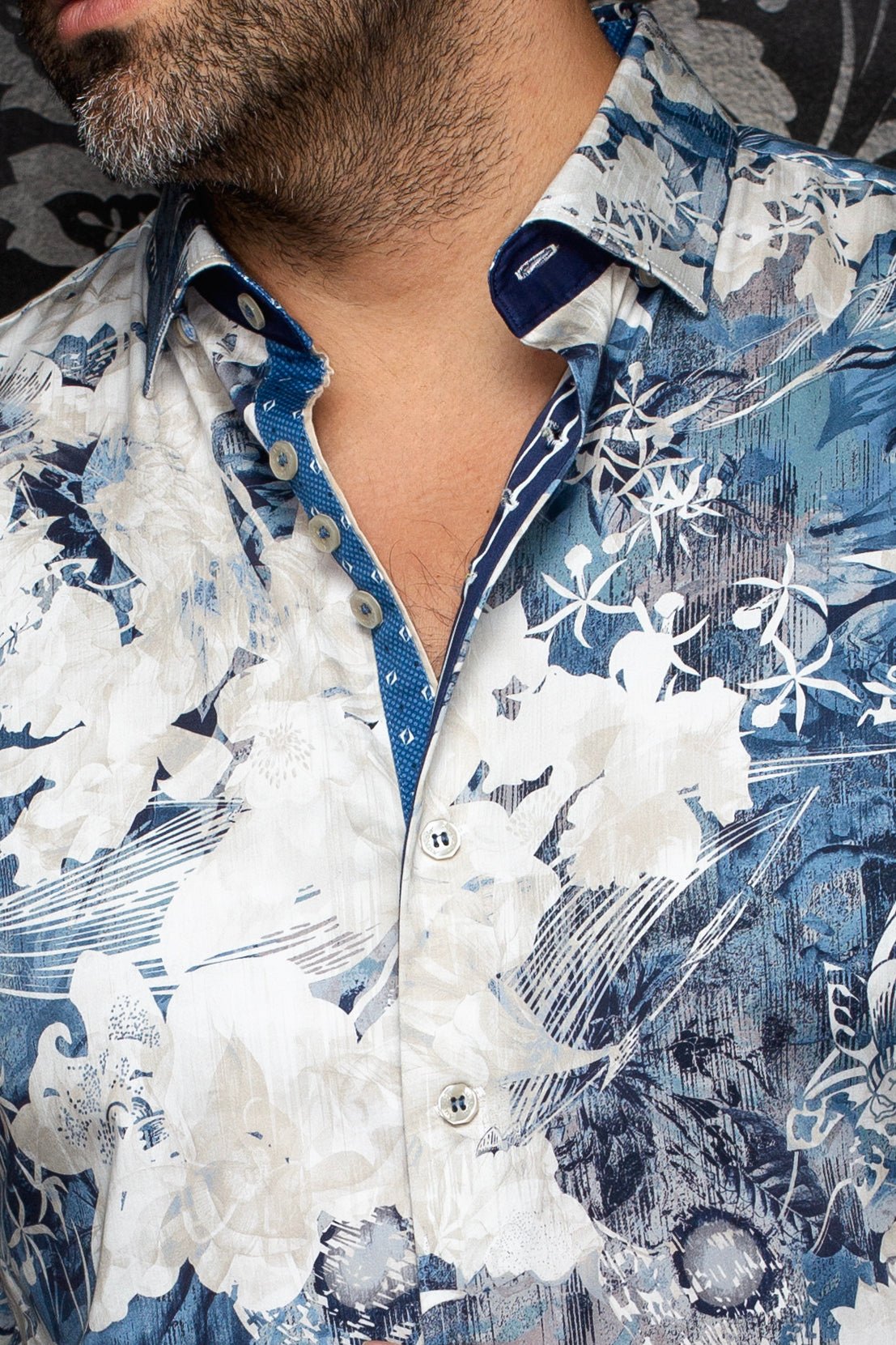CHEMISE | CHARLTON, Stone - AU NOIR