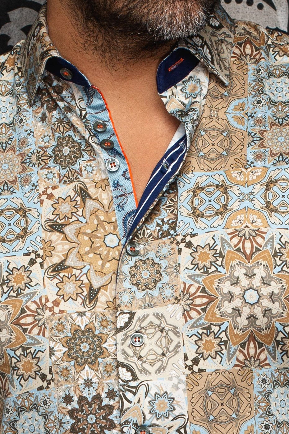 CHEMISE | CLOVIS, Light Beige - AU NOIR