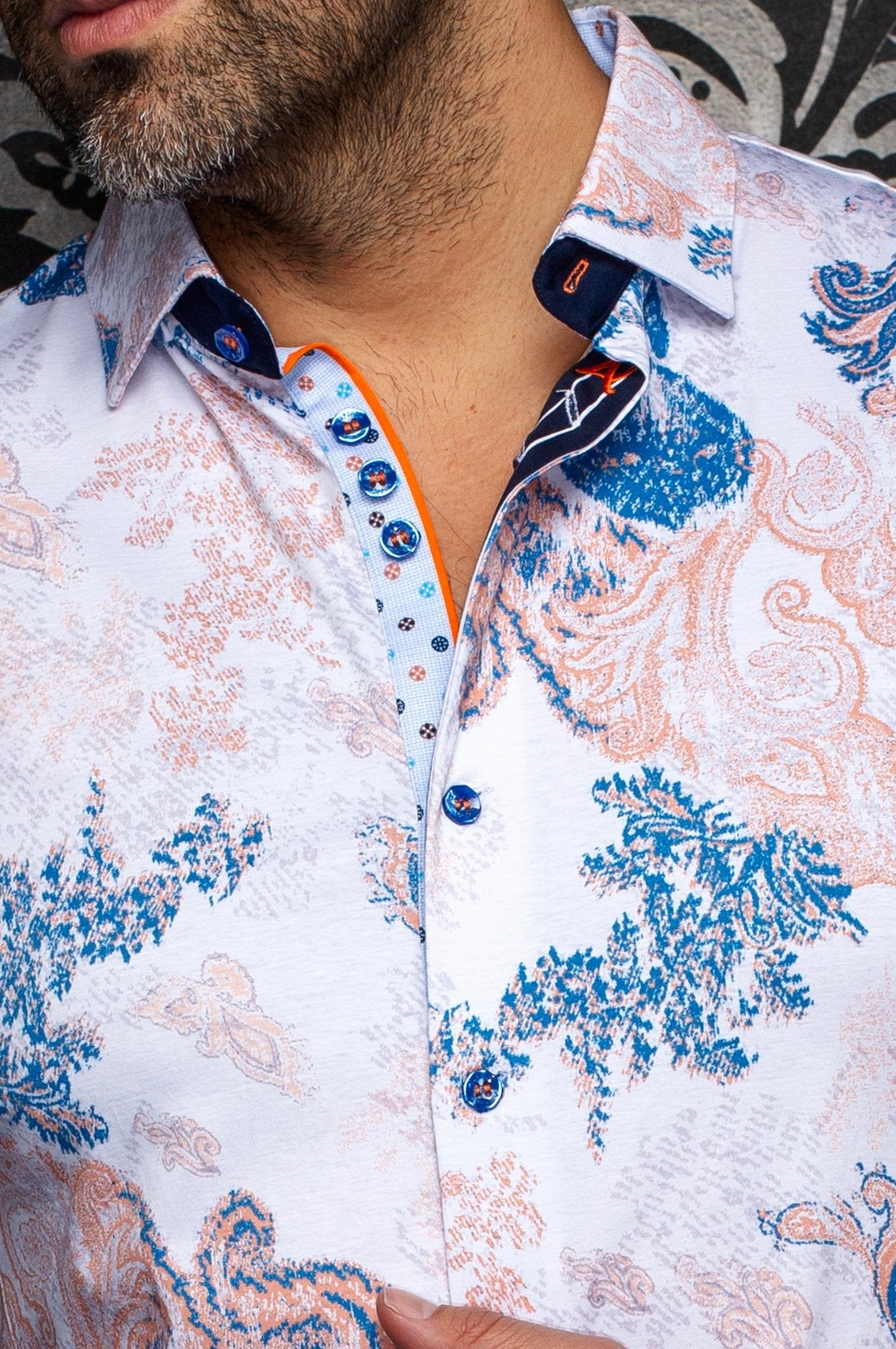 CHEMISE | DAWNSTONE, Orange - AU NOIR