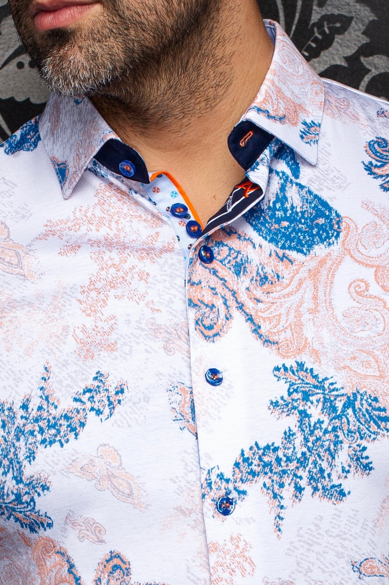 CHEMISE | DAWNSTONE, Orange - AU NOIR