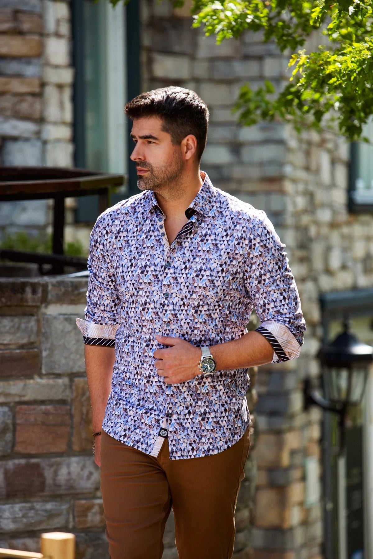 CHEMISE | ELDRIC, Light Blue - AU NOIR