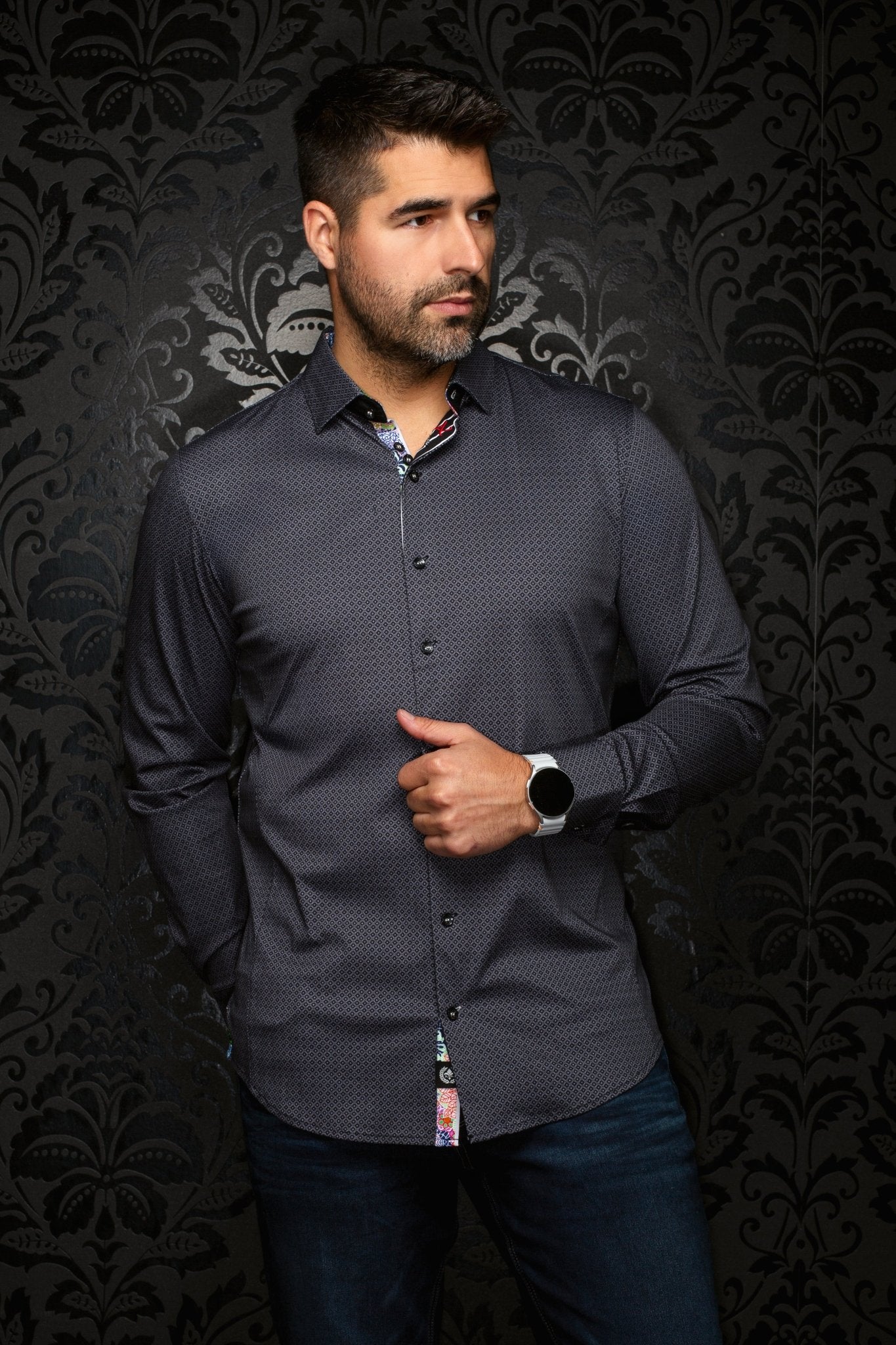 CHEMISE | ELVARIS, Black - AU NOIR