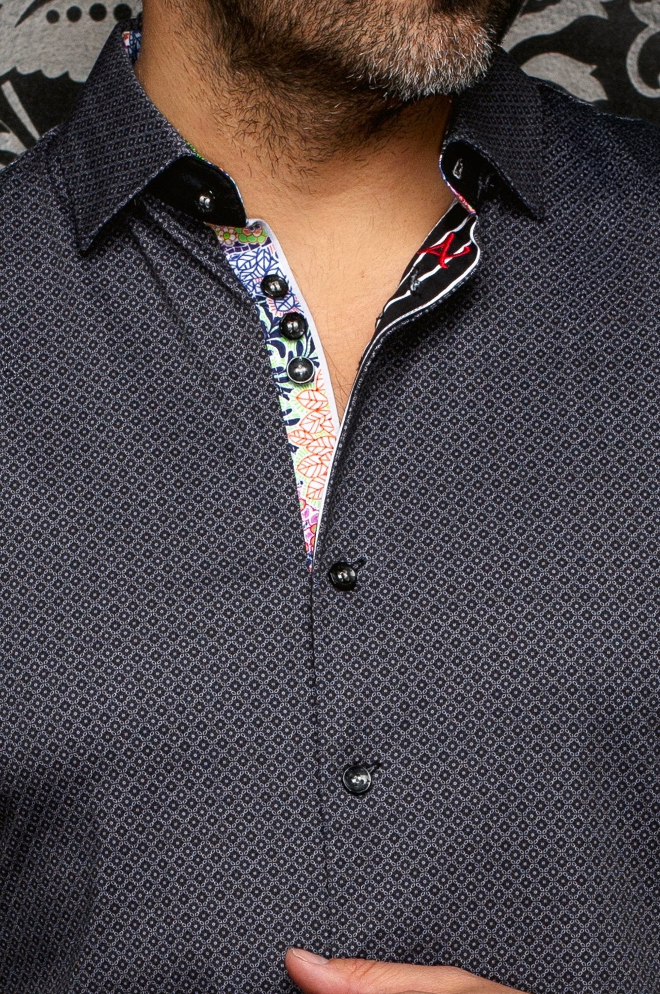 CHEMISE | ELVARIS, Black - AU NOIR