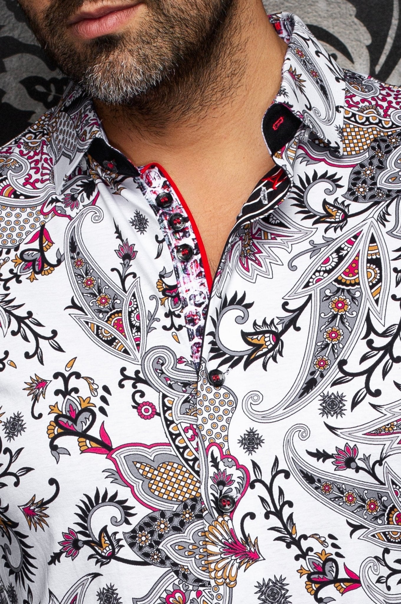 CHEMISE | HAINAN, White Multi - AU NOIR