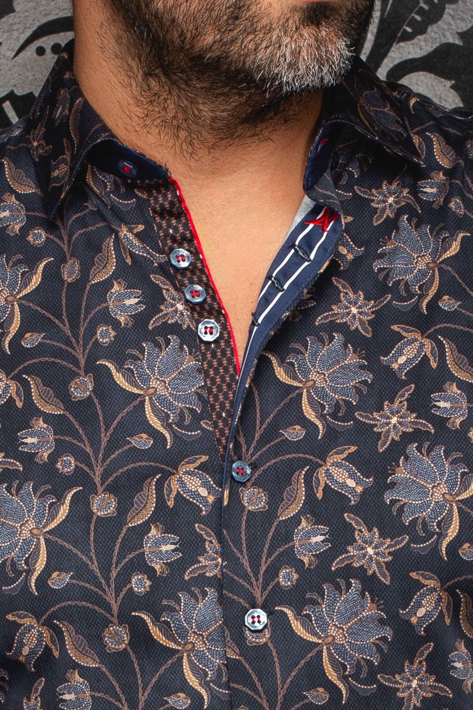 CHEMISE | HARRINGTON, Midnight - AU NOIR
