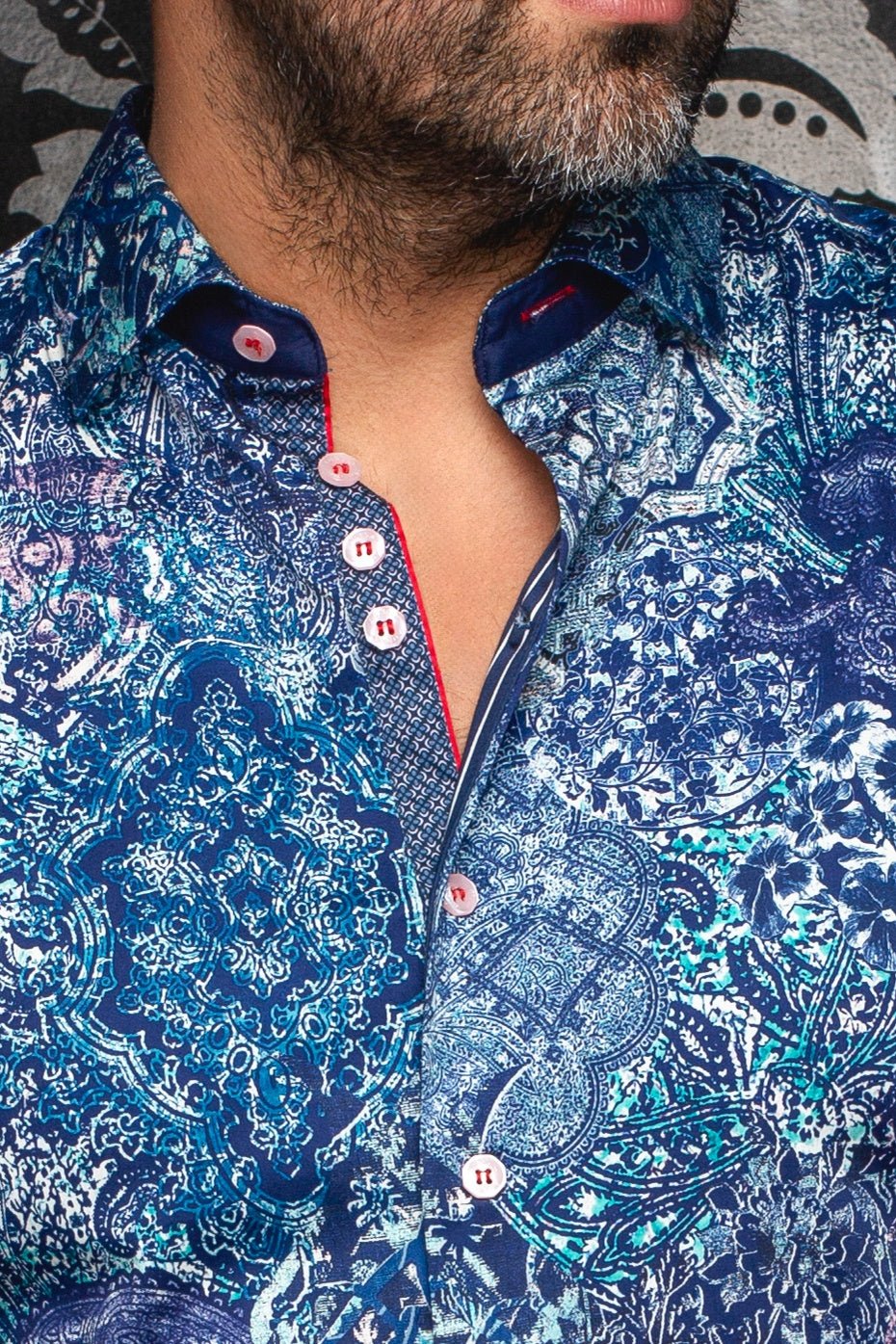 CHEMISE | INDORE, Teal - AU NOIR