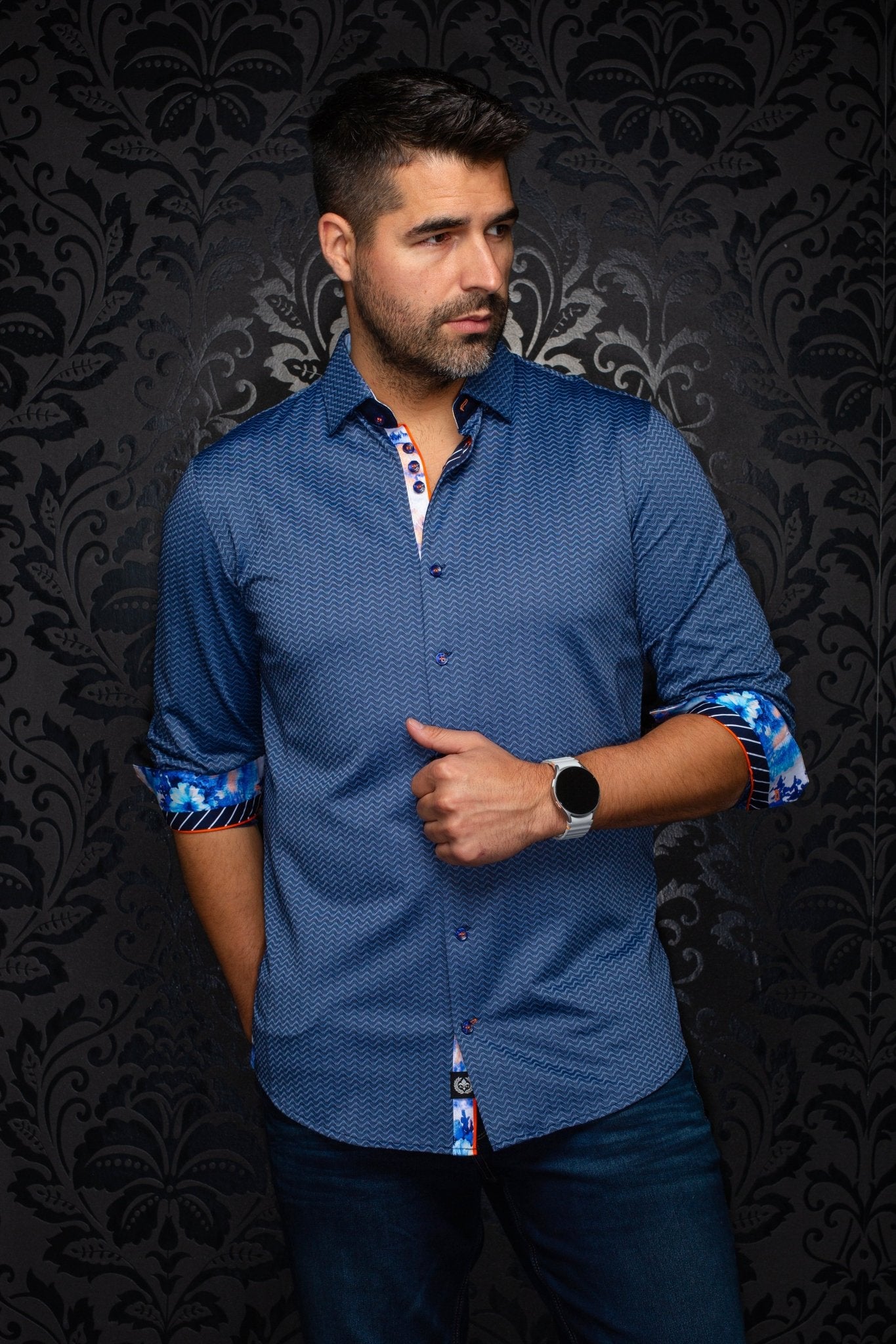 CHEMISE | IRONBARK, Navy - AU NOIR