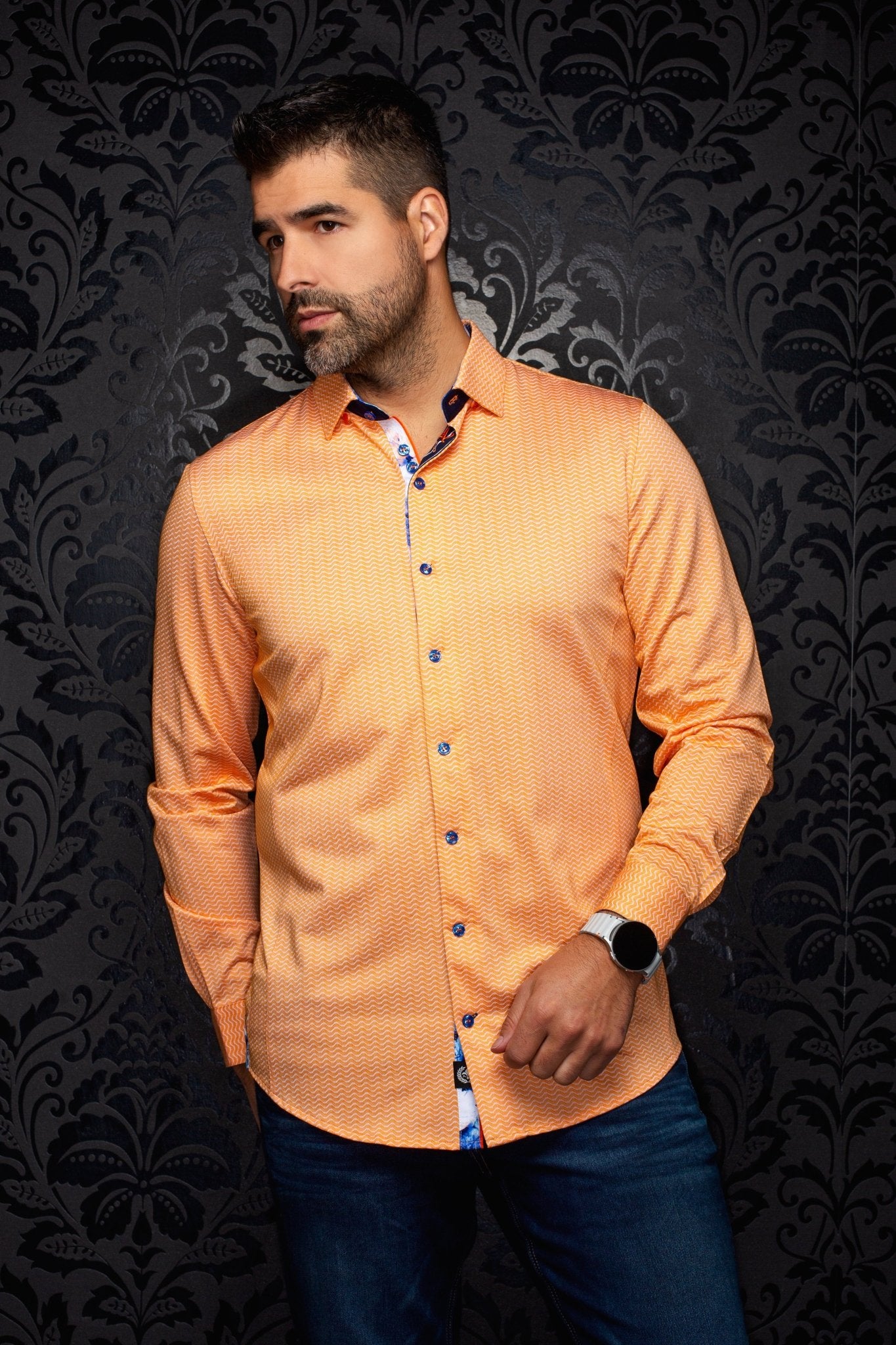 CHEMISE | IRONBARK, Orange - AU NOIR