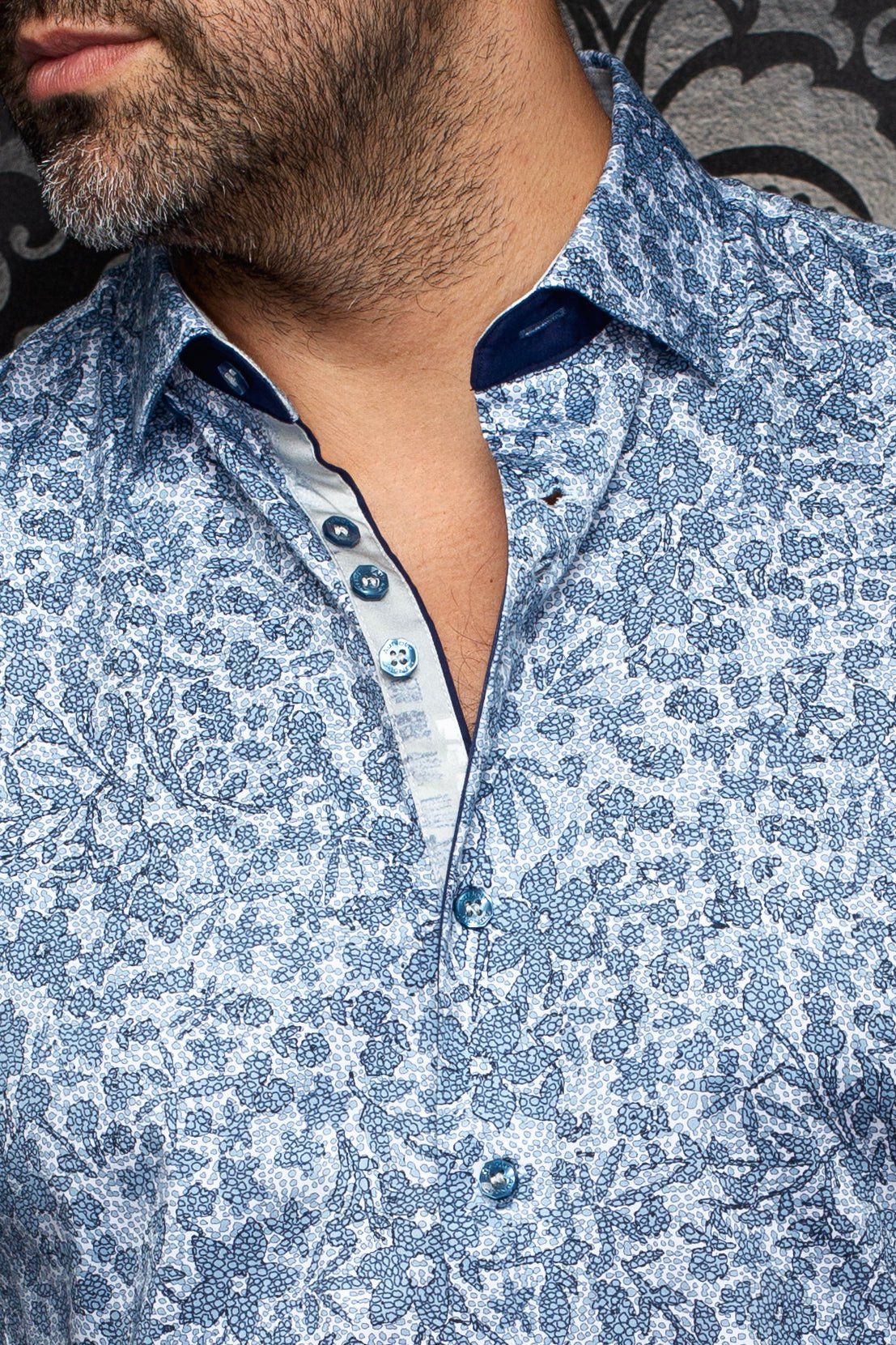 CHEMISE | JARRICK, Blue - AU NOIR