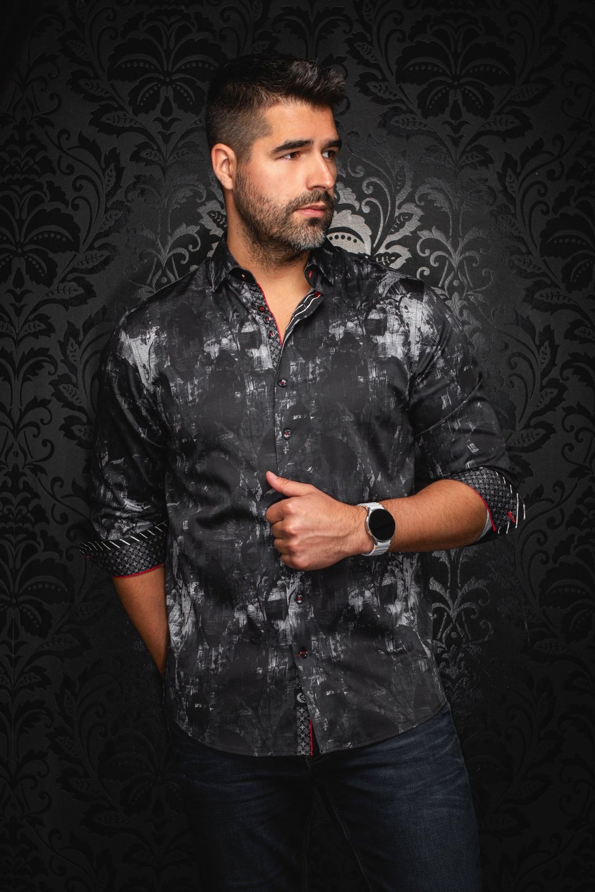 CHEMISE | JASPER, Black - AU NOIR