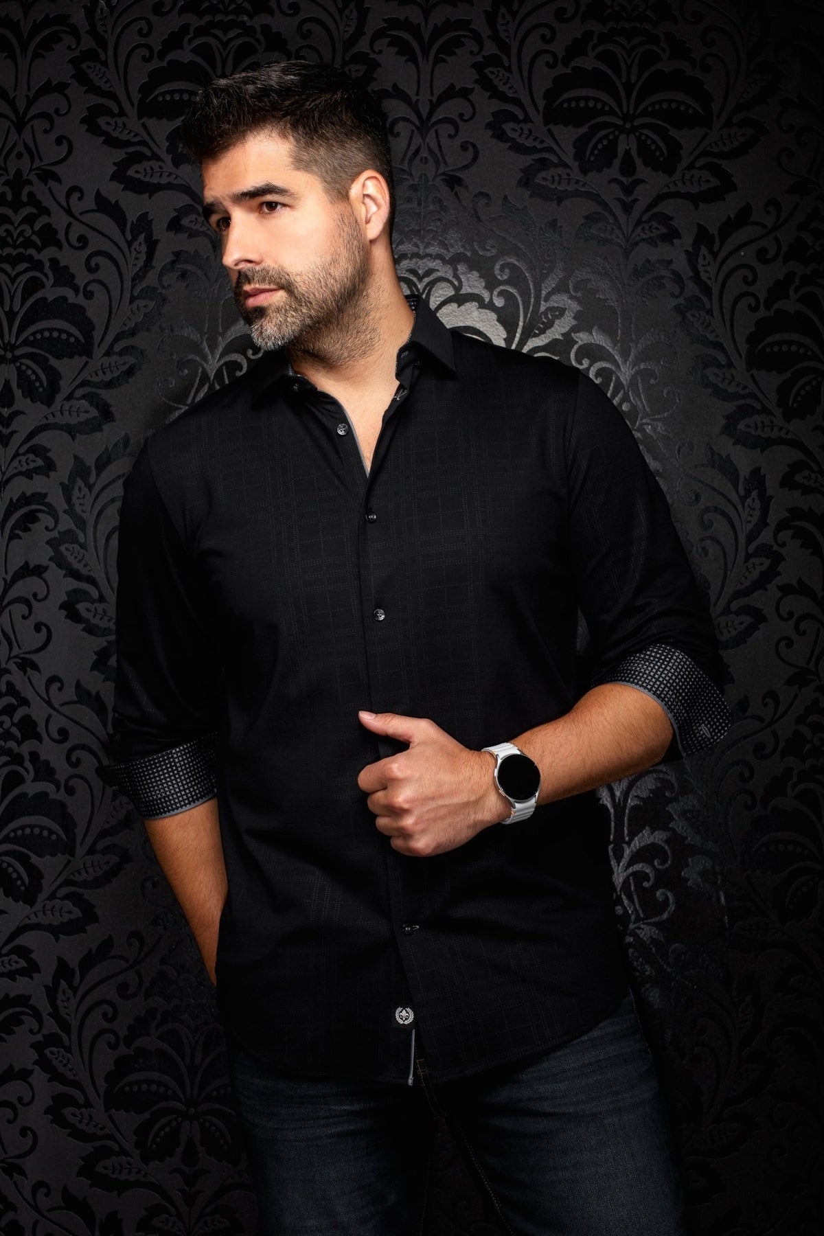 CHEMISE | KAELAN, Black - AU NOIR