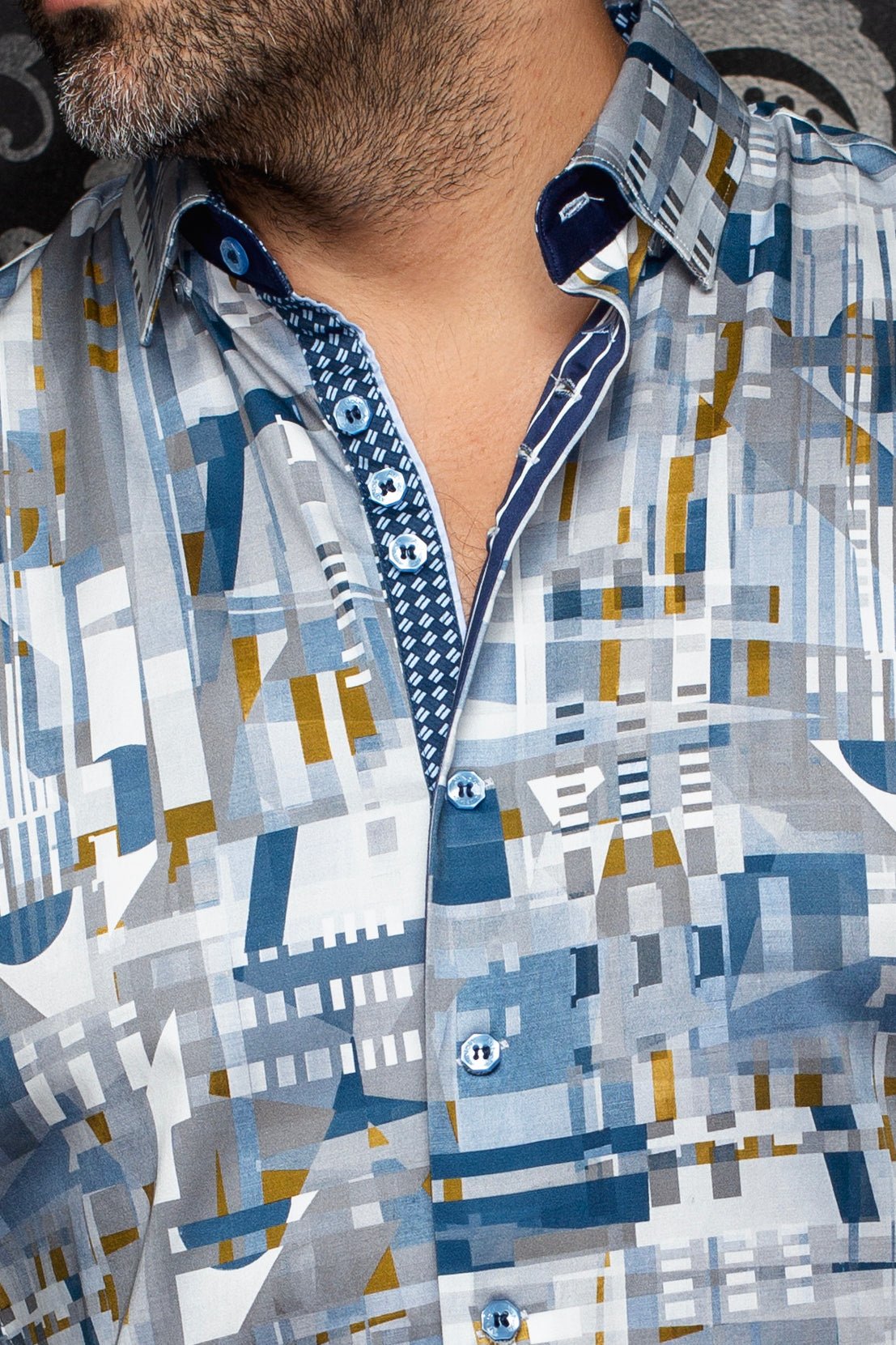CHEMISE | KENDRICK, Blue - AU NOIR