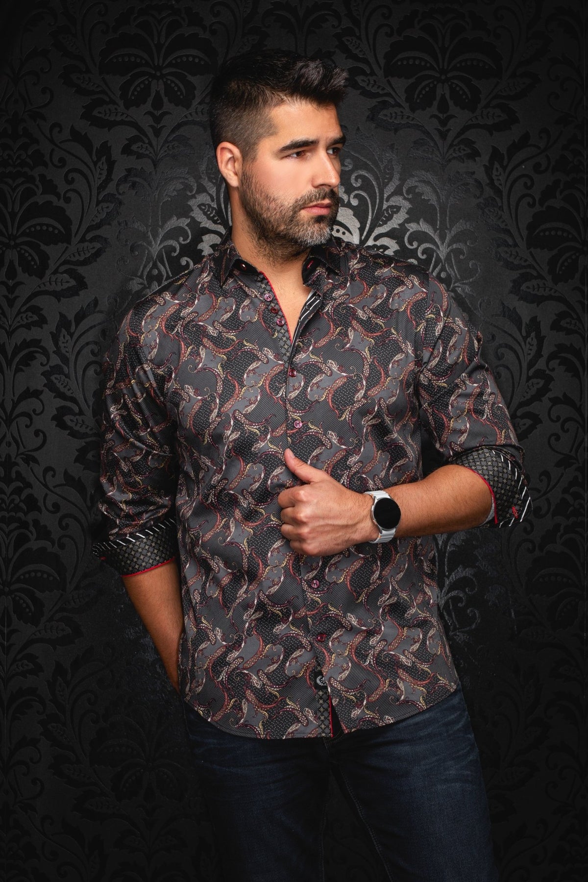 CHEMISE | MIRAGE, Black - AU NOIR