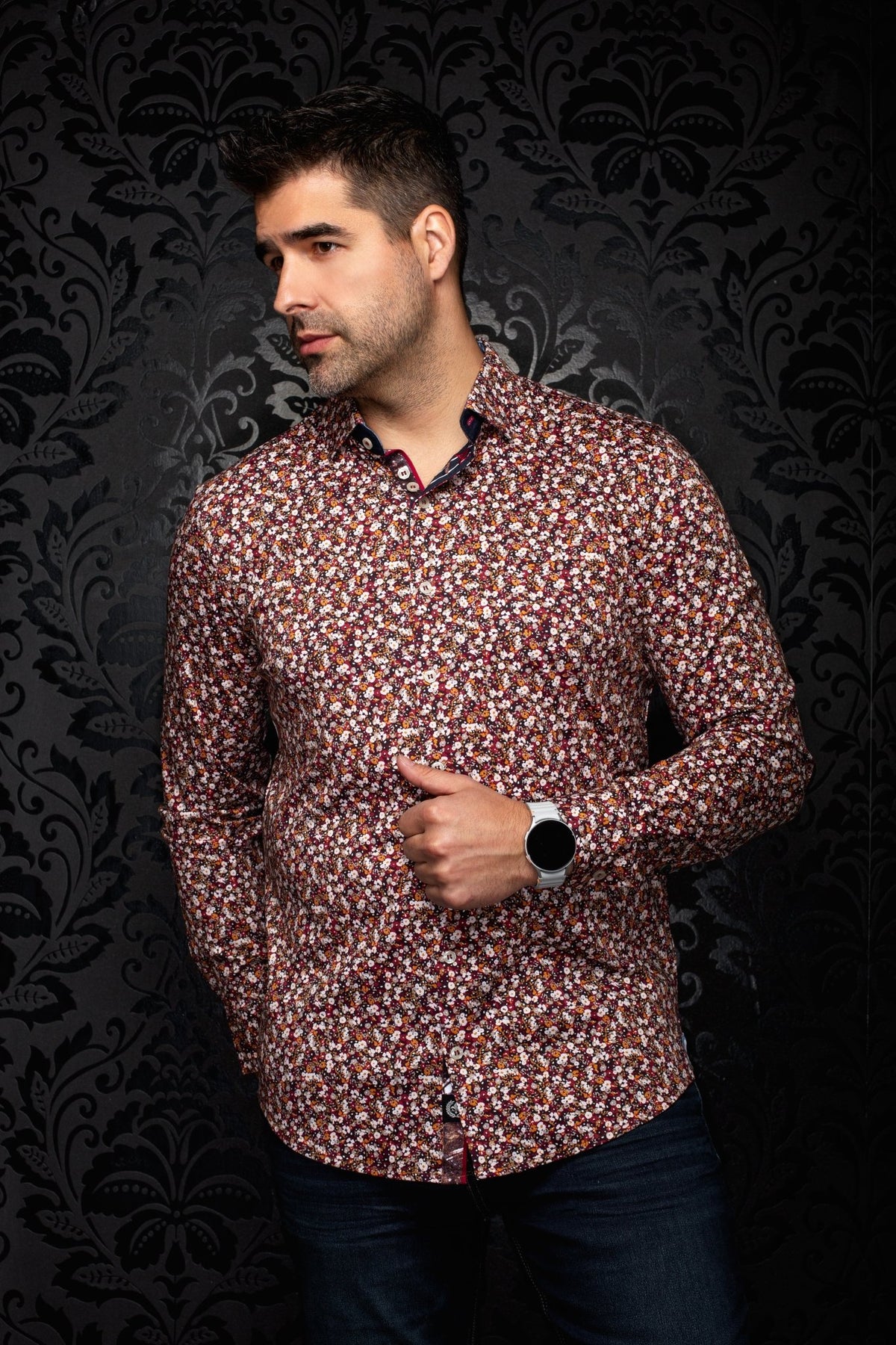 CHEMISE | MIREL, Red - AU NOIR