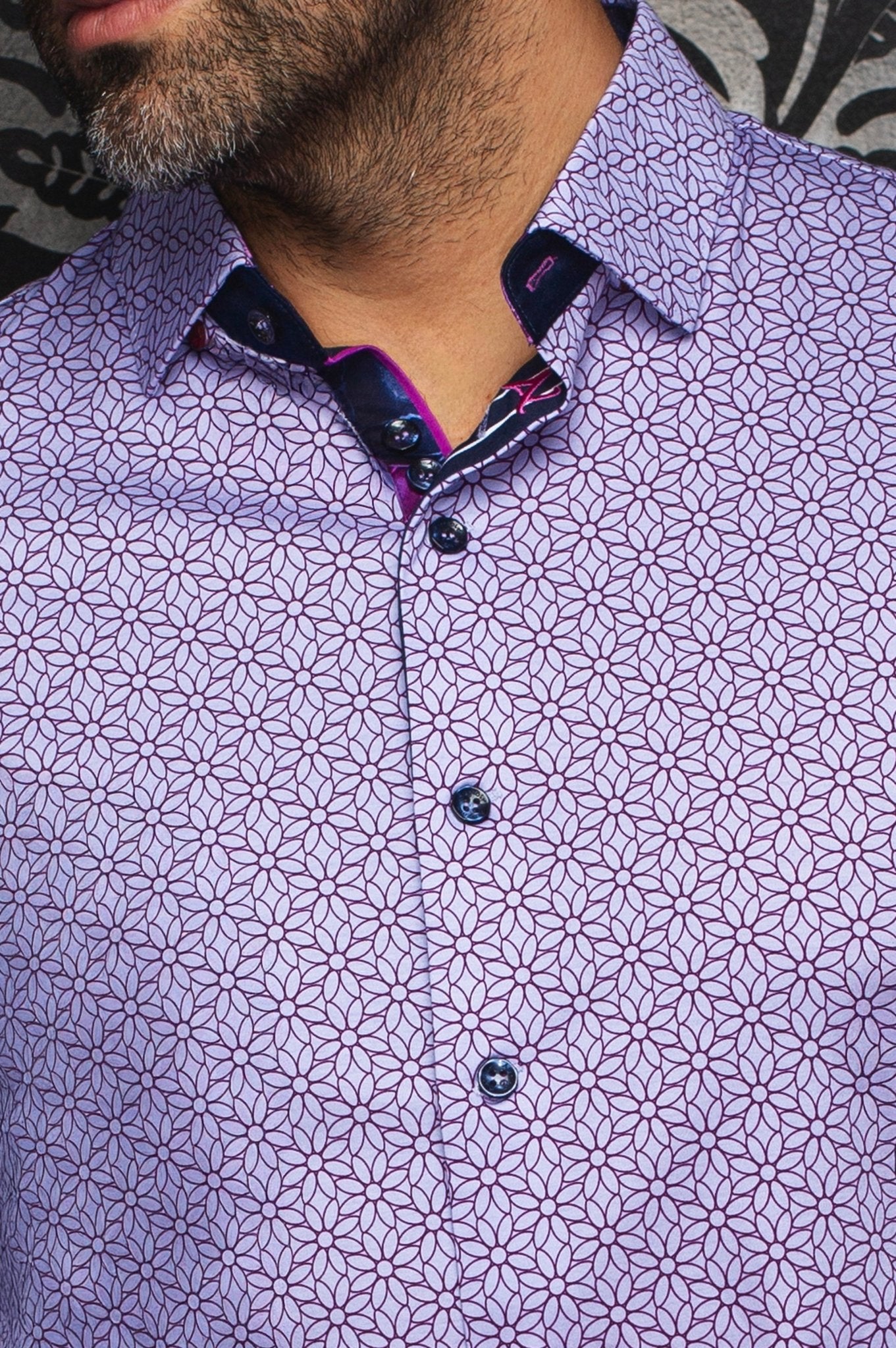 CHEMISE | NELUMBO, Lilac - AU NOIR