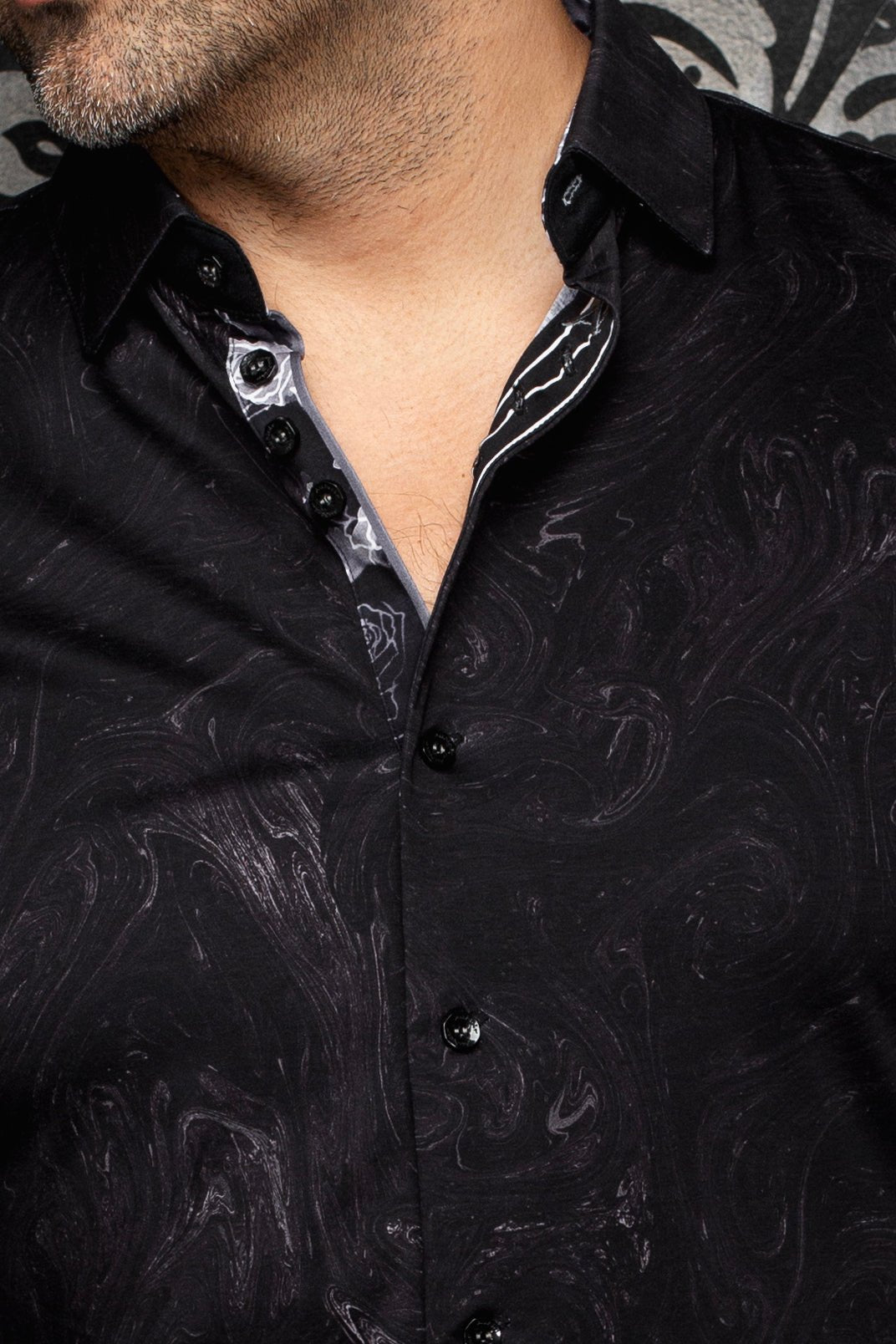 CHEMISE | NERIO, Black - AU NOIR