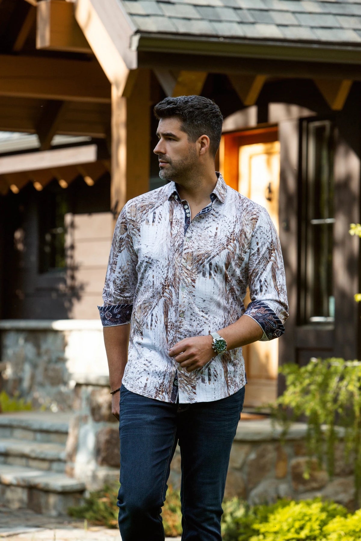 CHEMISE | OBERON, Stone - AU NOIR
