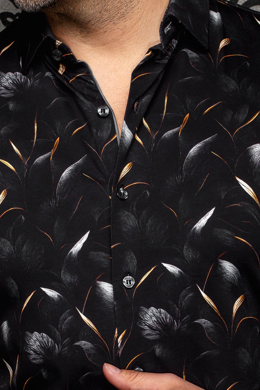 CHEMISE | ONYX, Black Gold - AU NOIR