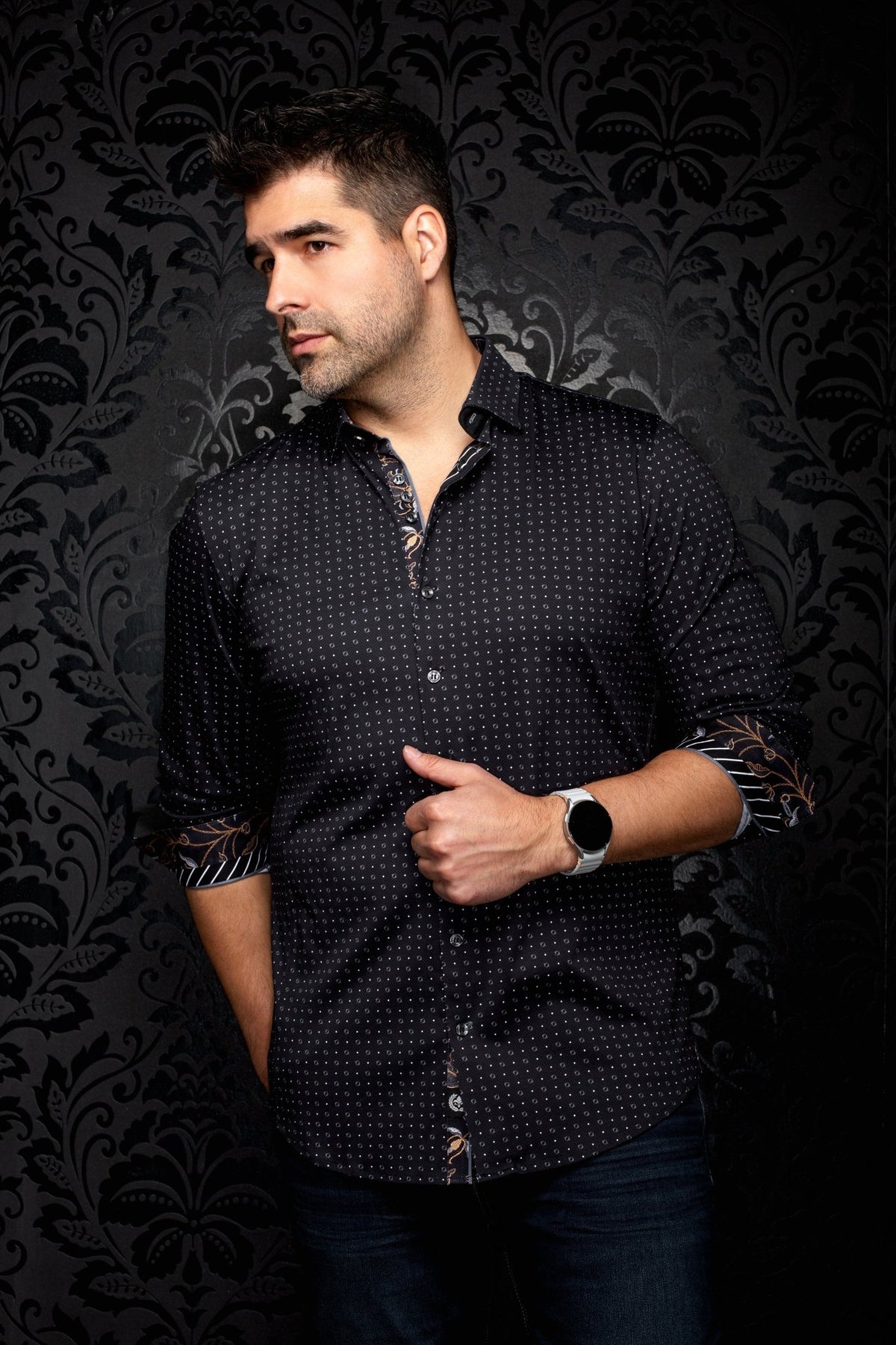 CHEMISE | PALERMO, Black - AU NOIR
